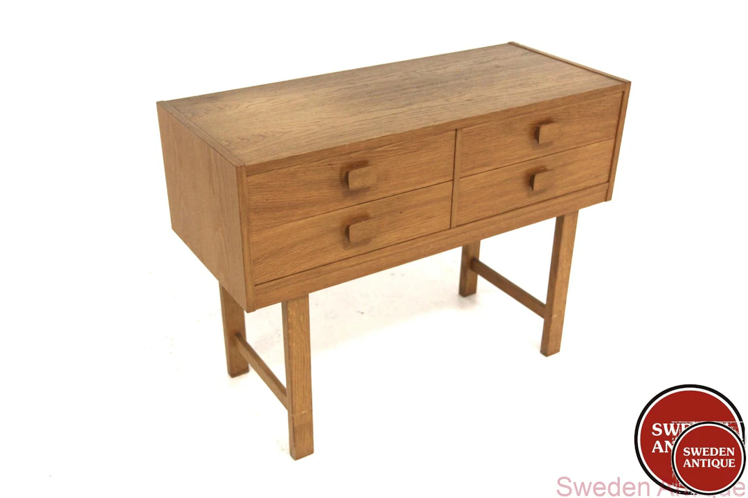 Chest of drawers 1960s Swe. Oak