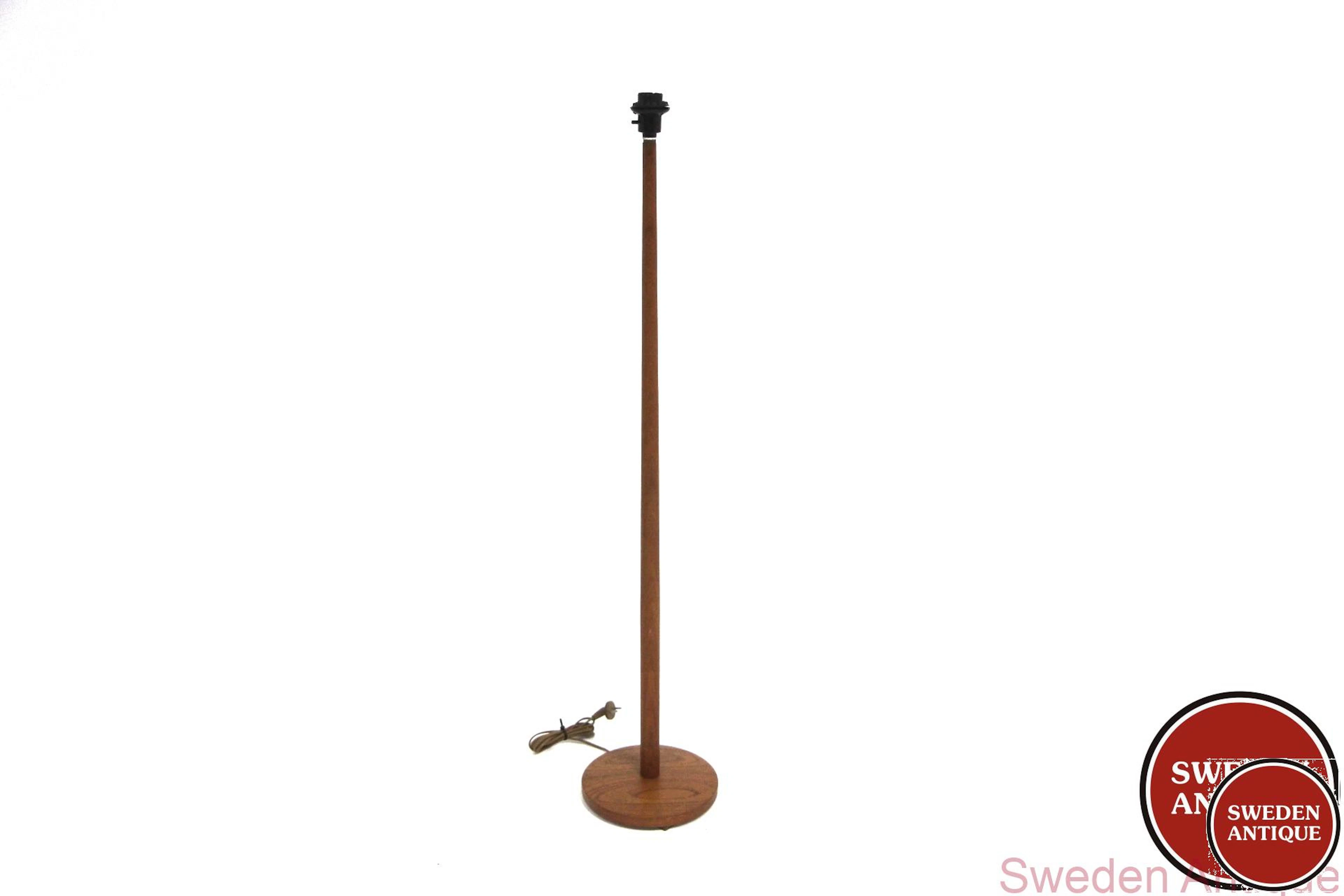 Floor lamp 1950s Swe. Teak