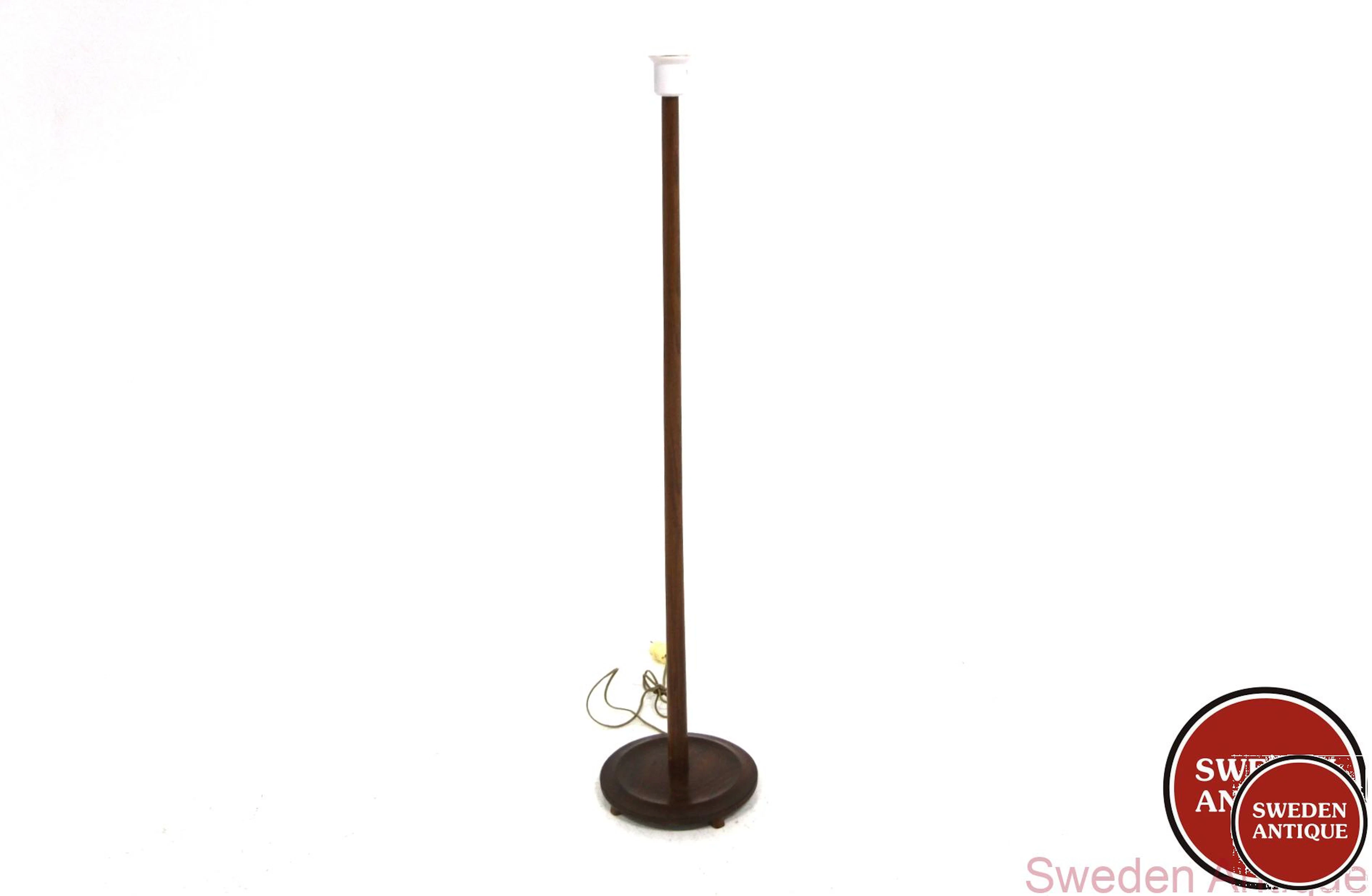 Floor lamp 1950s Swe. Teak