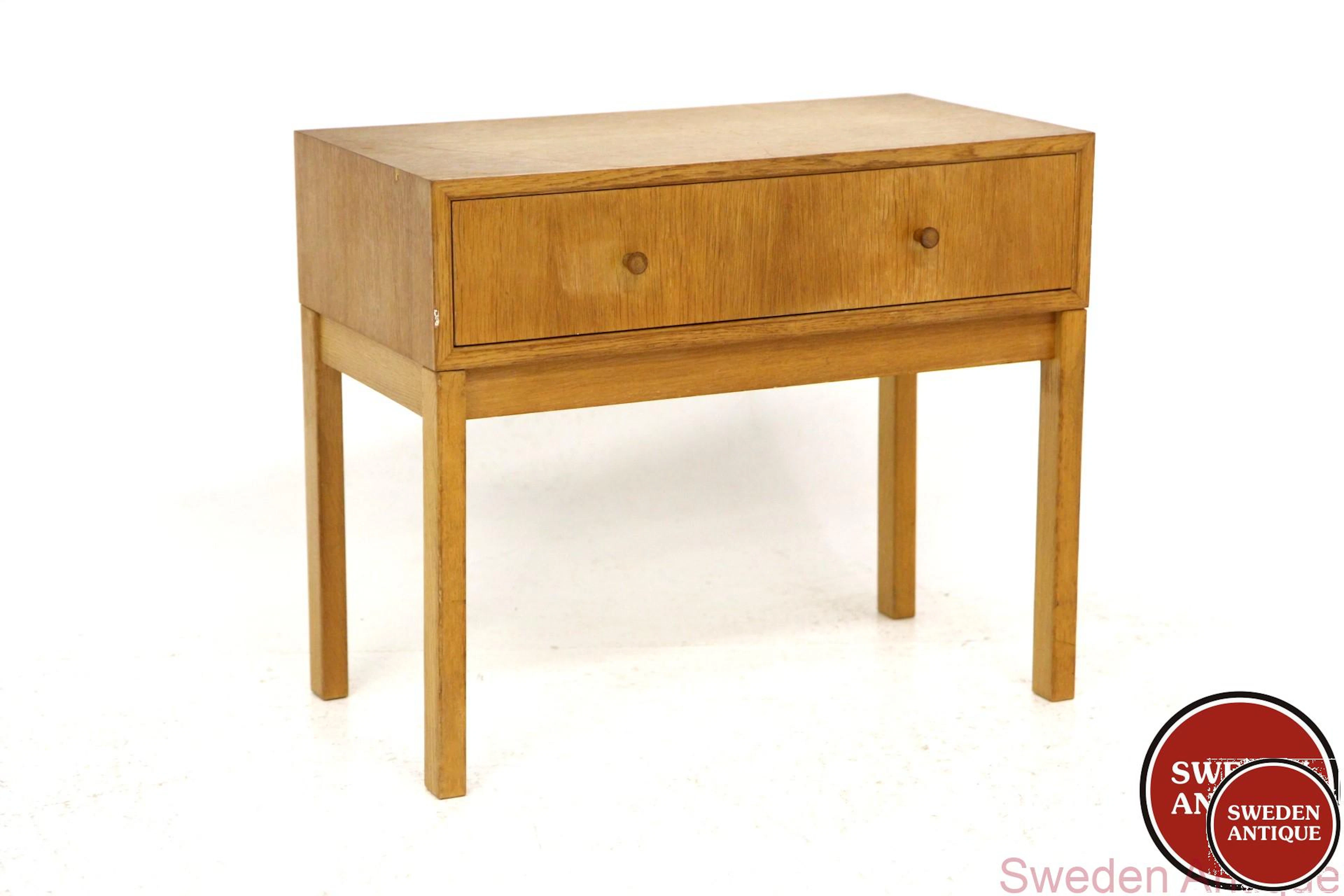 Chest of drawers 1960s Swe. Oak