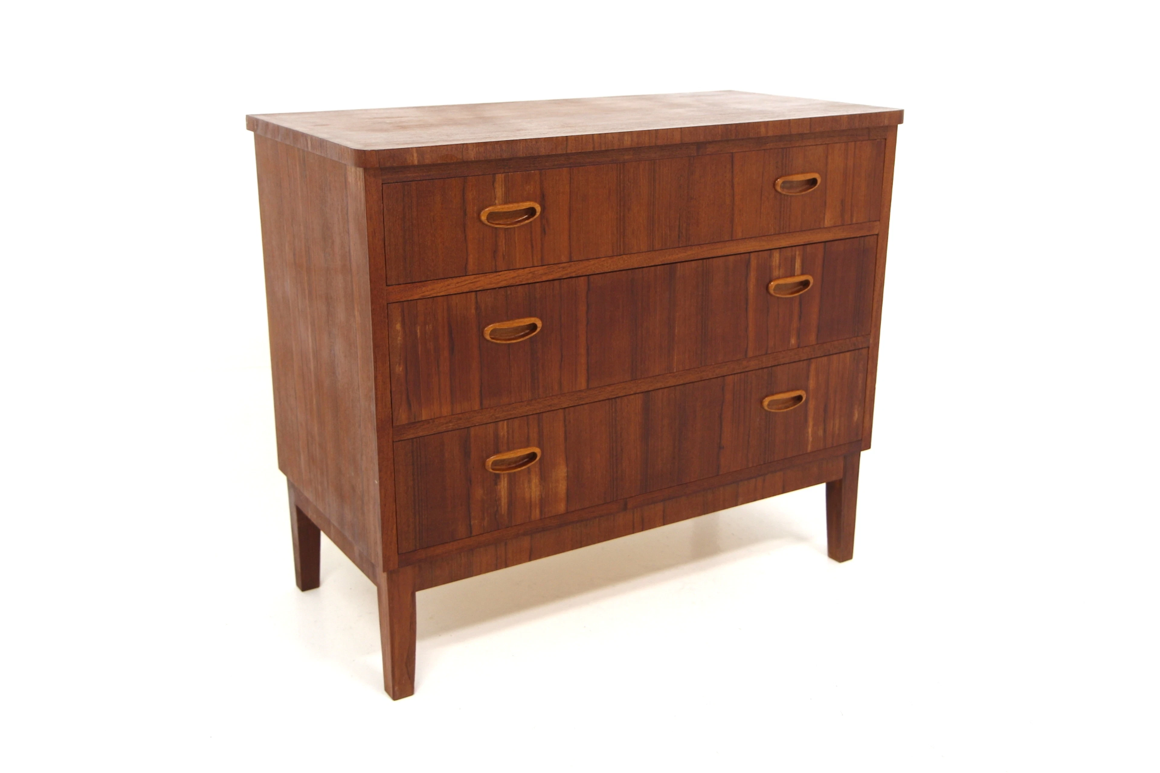 Chest of drawers Year: 1960s Origin: Swe. Material: Teak W: 84cm D: