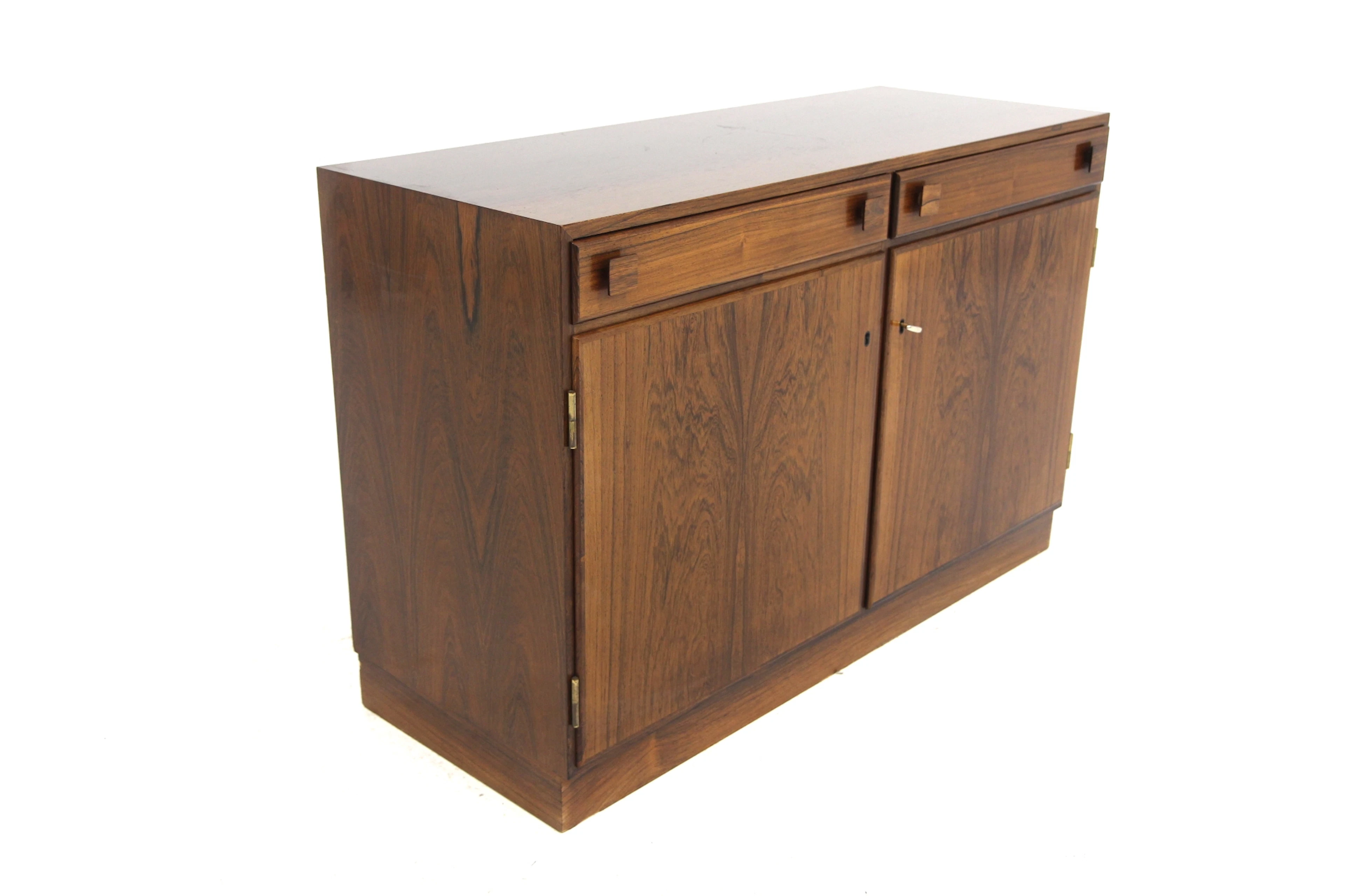 Sideboard O. Bank Larsen, Skjern Year: 1960s Origin: Den. Material: