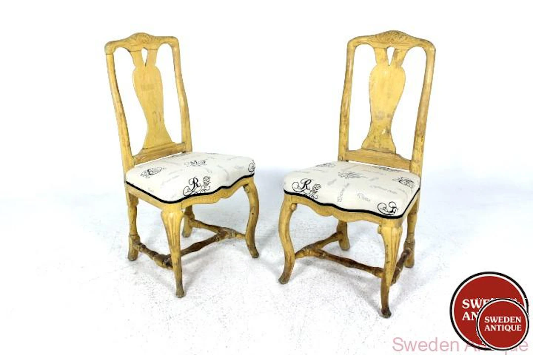 2 Antique Rococo chairs