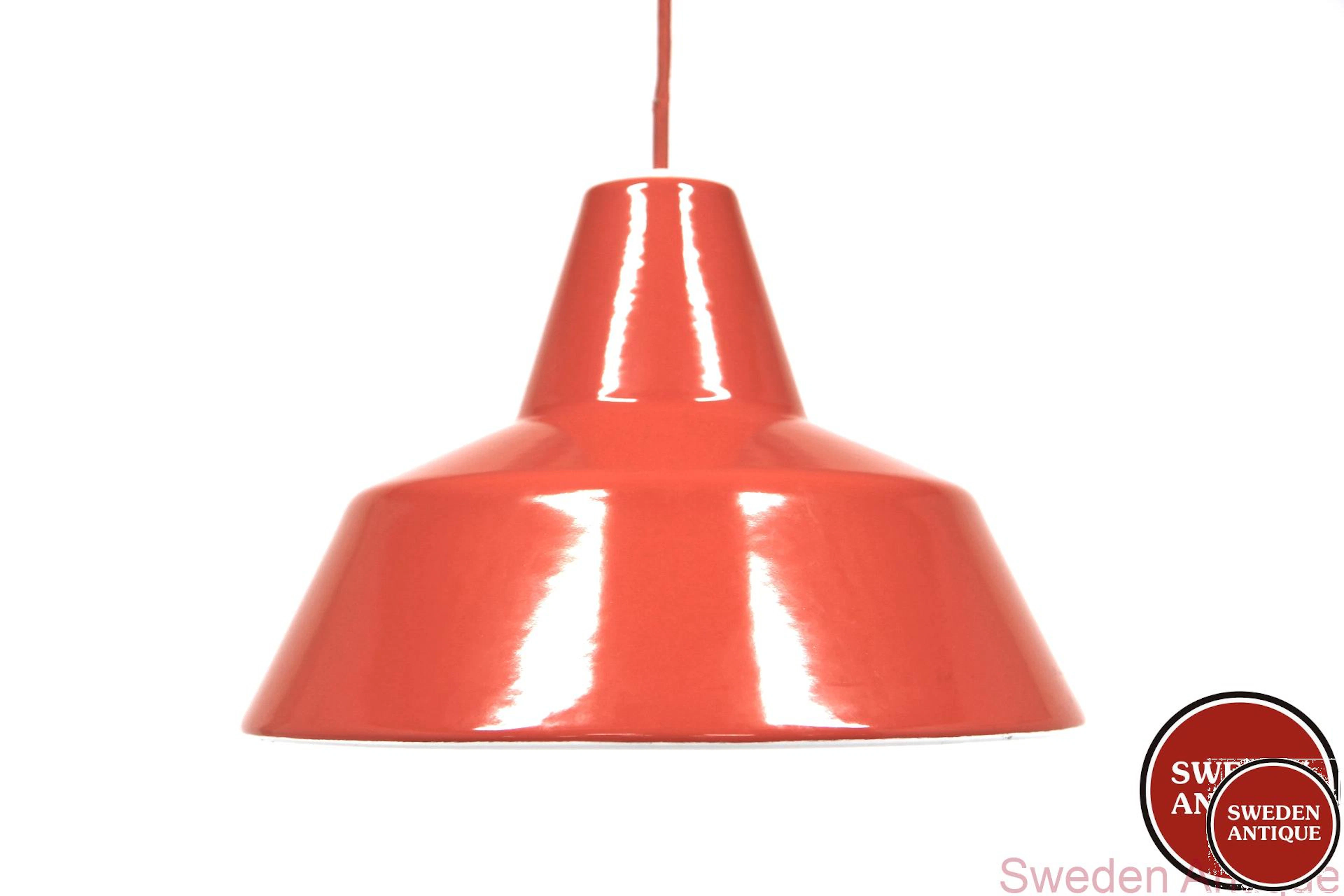 Ceiling lamp Verkstadspendel Louise Poulsen 1970s Swe. Metal