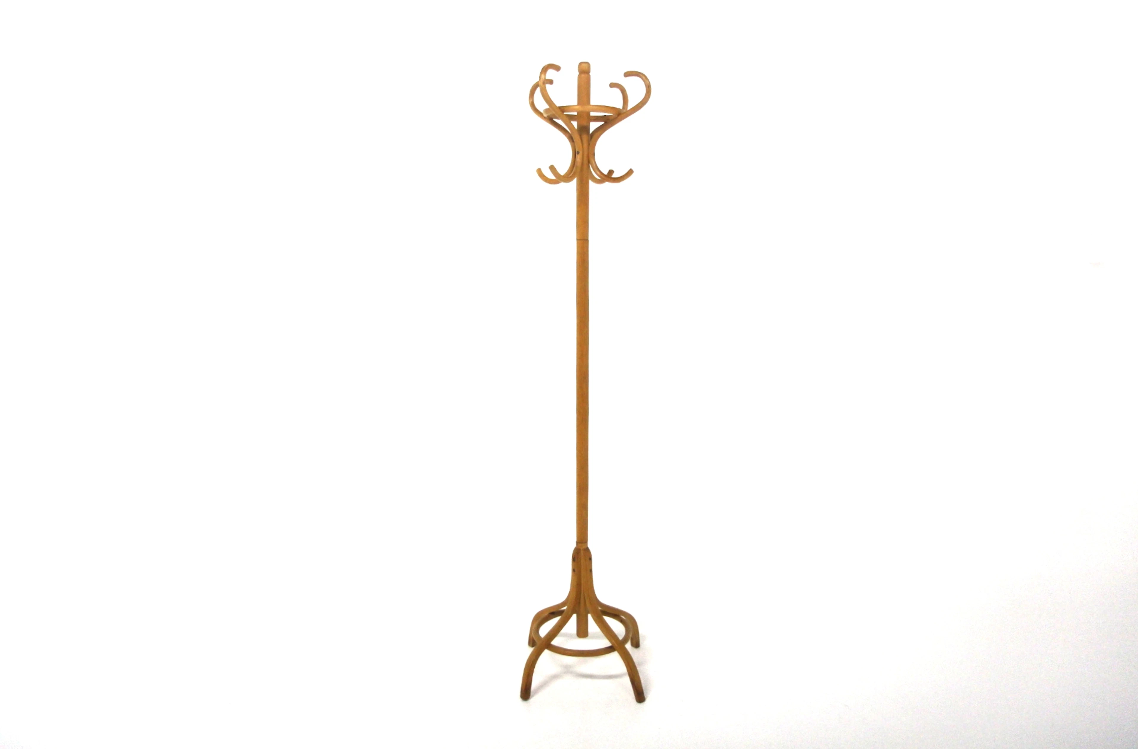 Coat hanger Year: 1970s Origin: Swe. Material: Beech W: 48cm H: 182cm