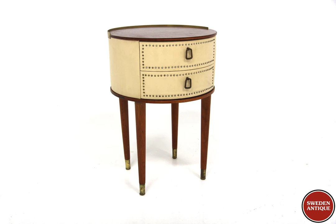 Bedside table Halvdan Pettersson Tibro Möbelfabrik, Tibro Year: 1950s