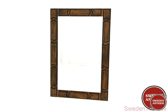 Mirror GT Lux AB Glas & Trä Hovmantorp Year: 1960s Origin: Swe. Material: