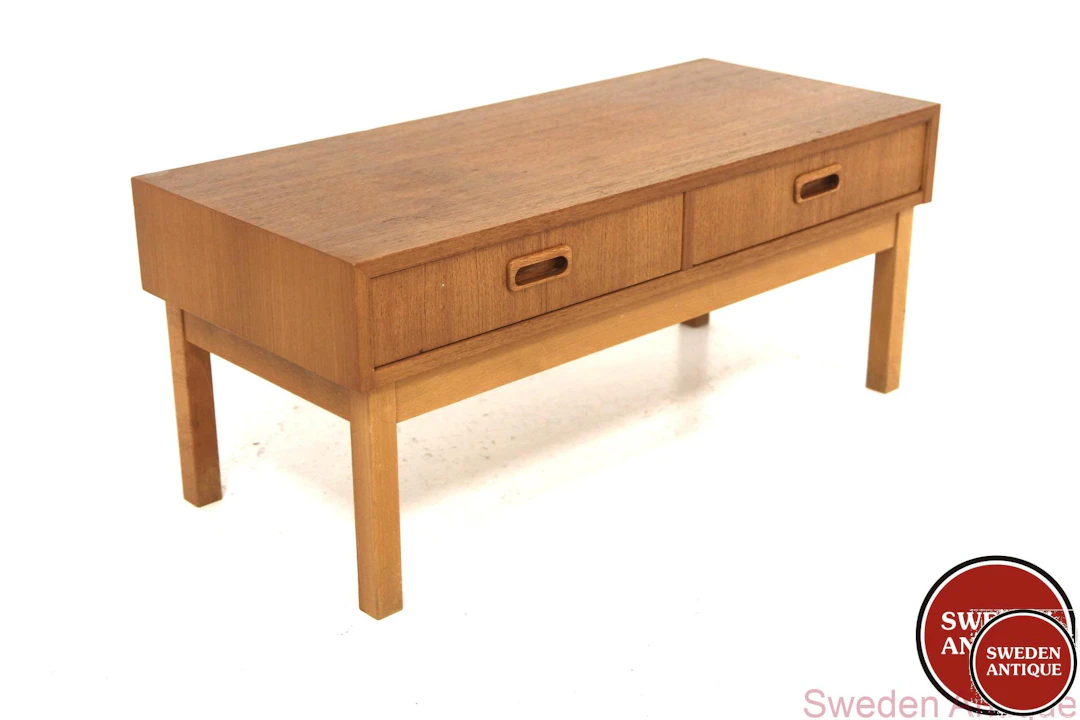 Chest of drawers 1960s Swe. Teak Beech
