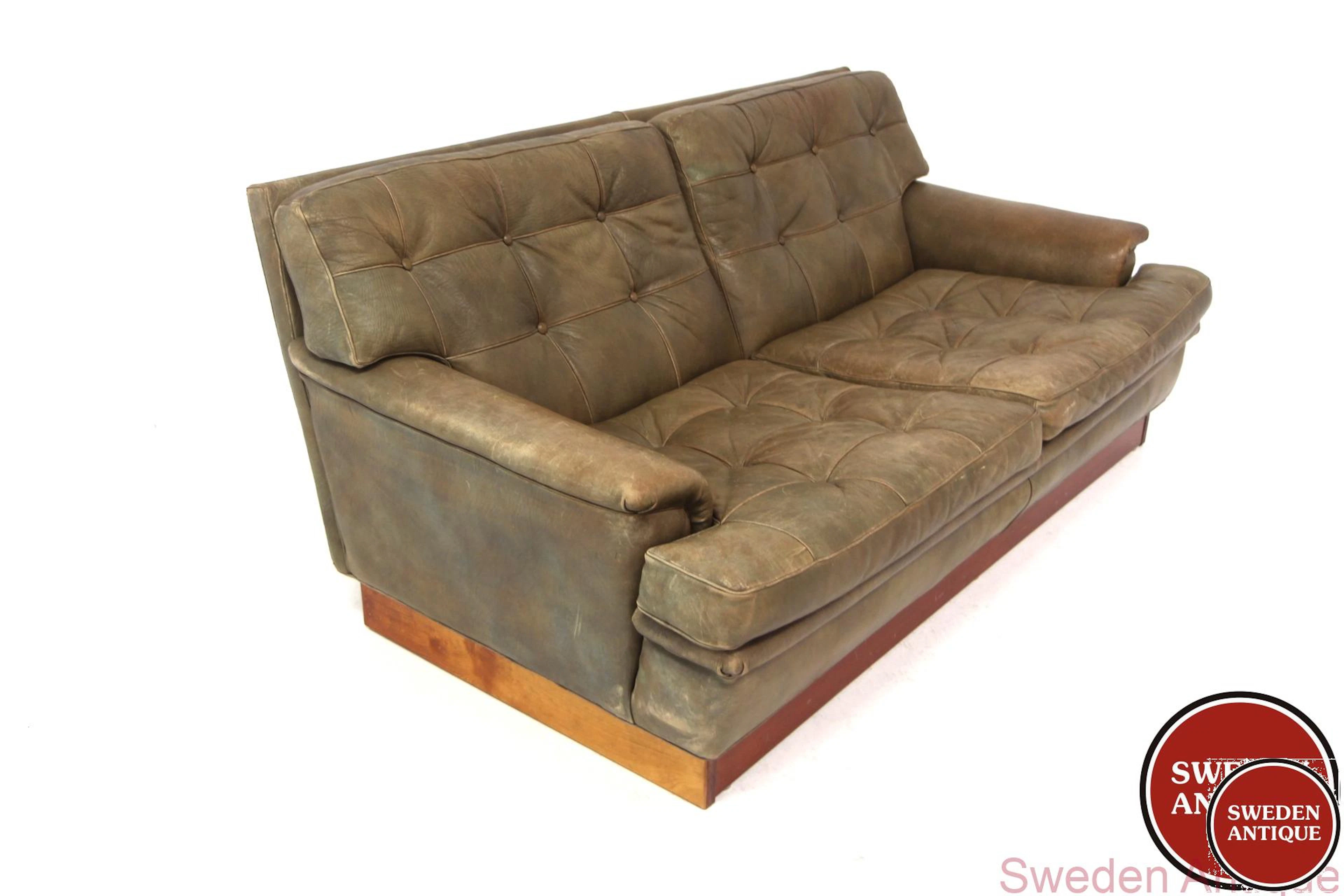 2-seat sofa Mexico Arne Norell for Möbel AB Arne Norell, Aneby Year: