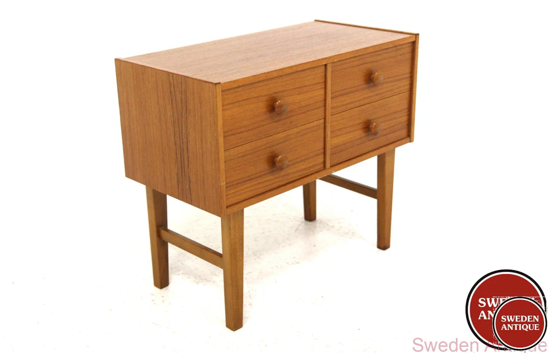 Chest of drawers 1960s Swe. Teak