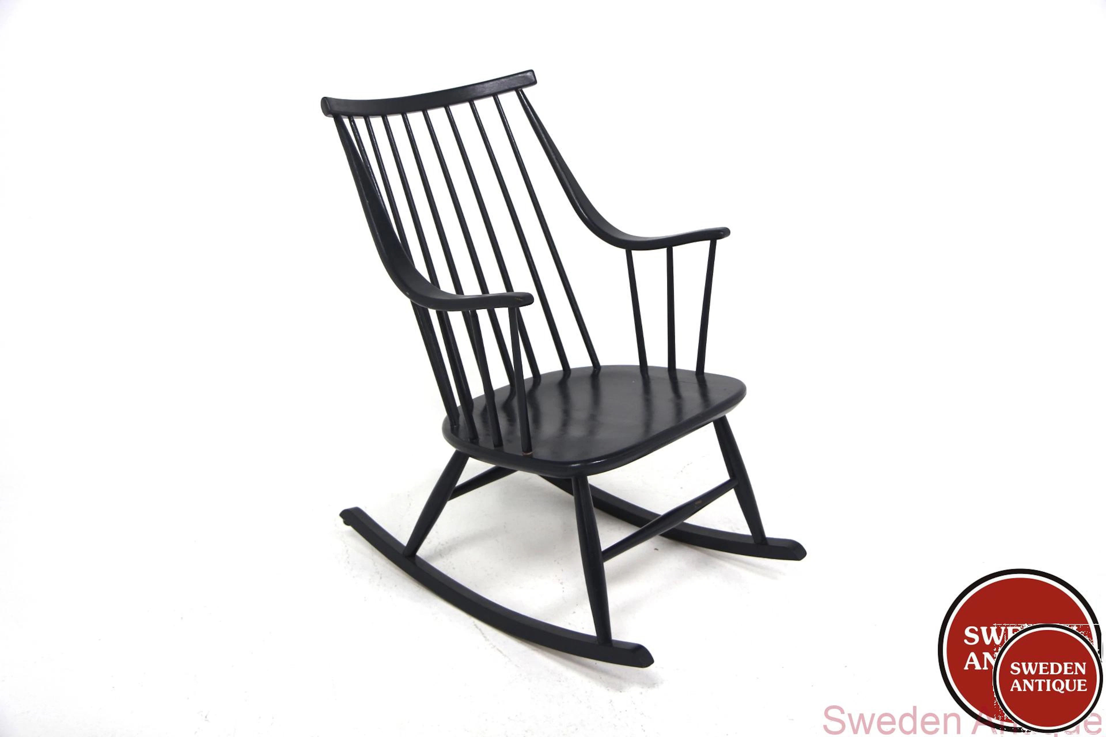 Rocking chair Grandessa Lena Larsson for Nässjö Stolfabrik, NESTO