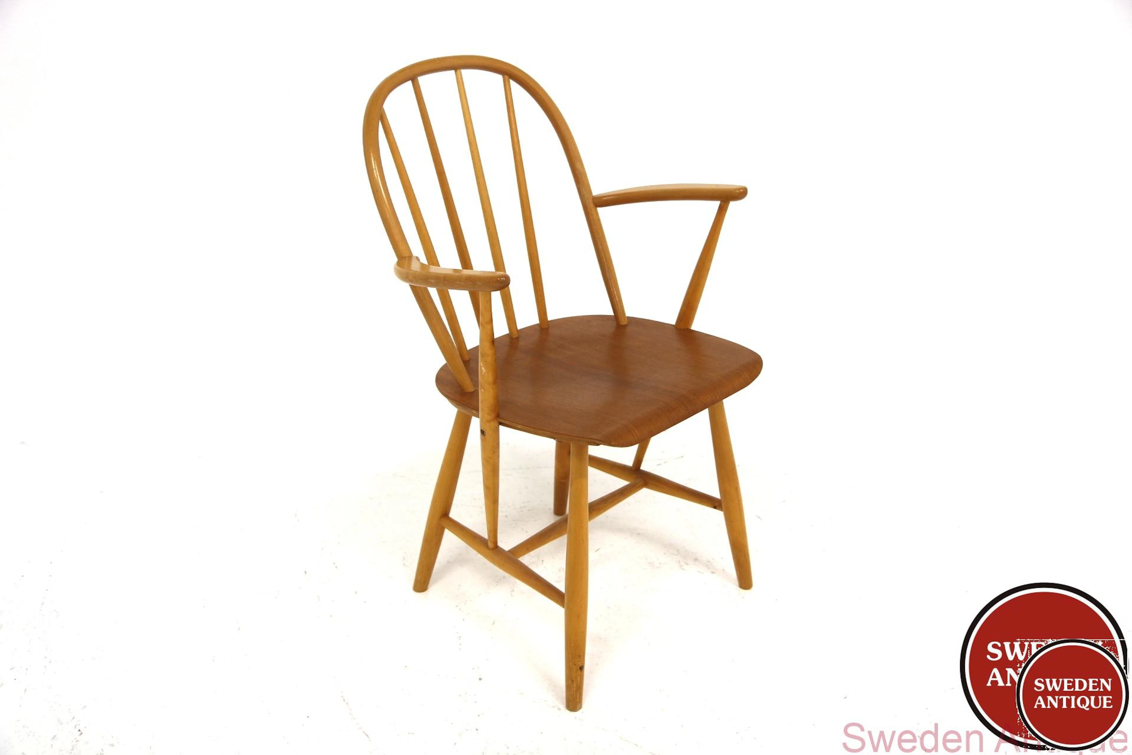 Armchair Nässjö Stolfabrik, NESTO Year: 1960s Origin: Swe. Material: