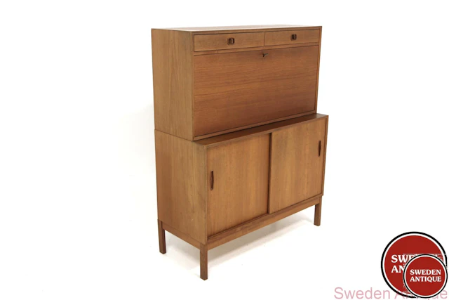 Cabinet Domi 3 Nils Jonsson for Troeds, Bjärnum 1960s Swe. Teak