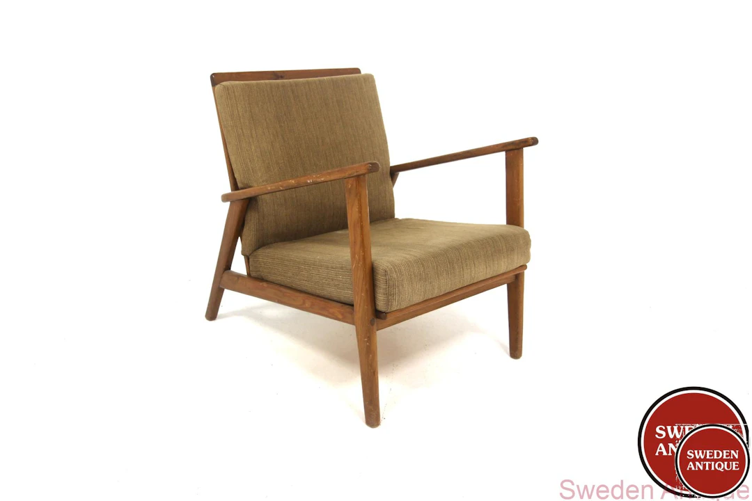 Lounge chair Sportstugemöbel Year: 1950s Origin: Swe. Material: Pine