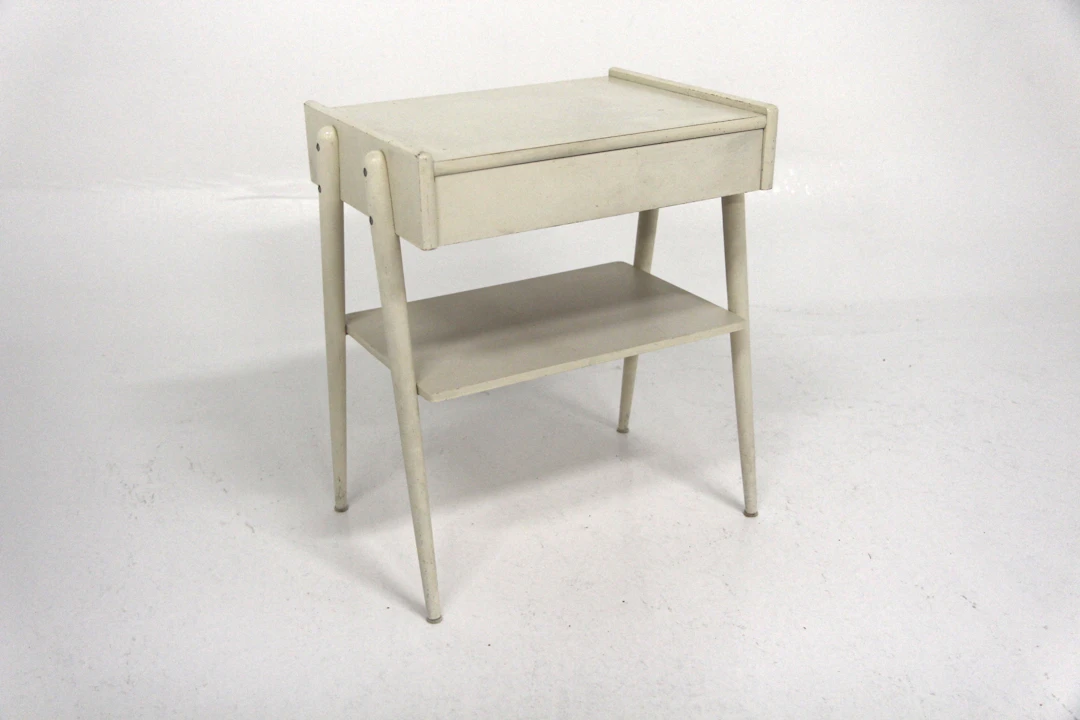 Bedside table AB Carlströms & Co Möbelfabrik Year: 1960s Origin: Swe.