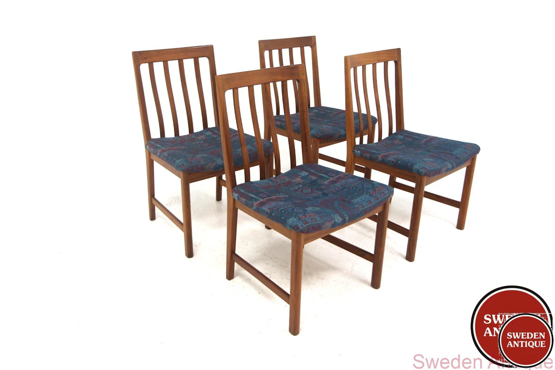 4Pcs Chairs Karl-Erik Ekselius for Joc, Vetlanda Year: 1960s Origin: