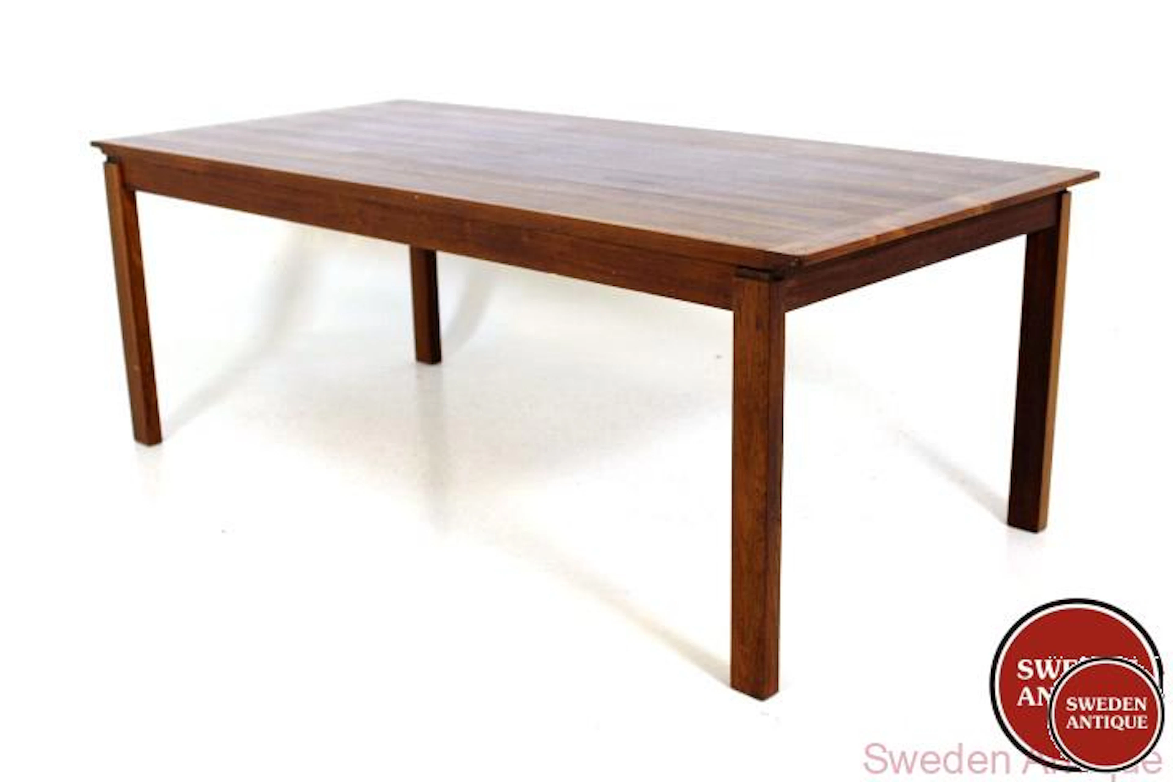 Coffee table Year: 1960s Origin: Swe. Material: Rosewood W: 150cm