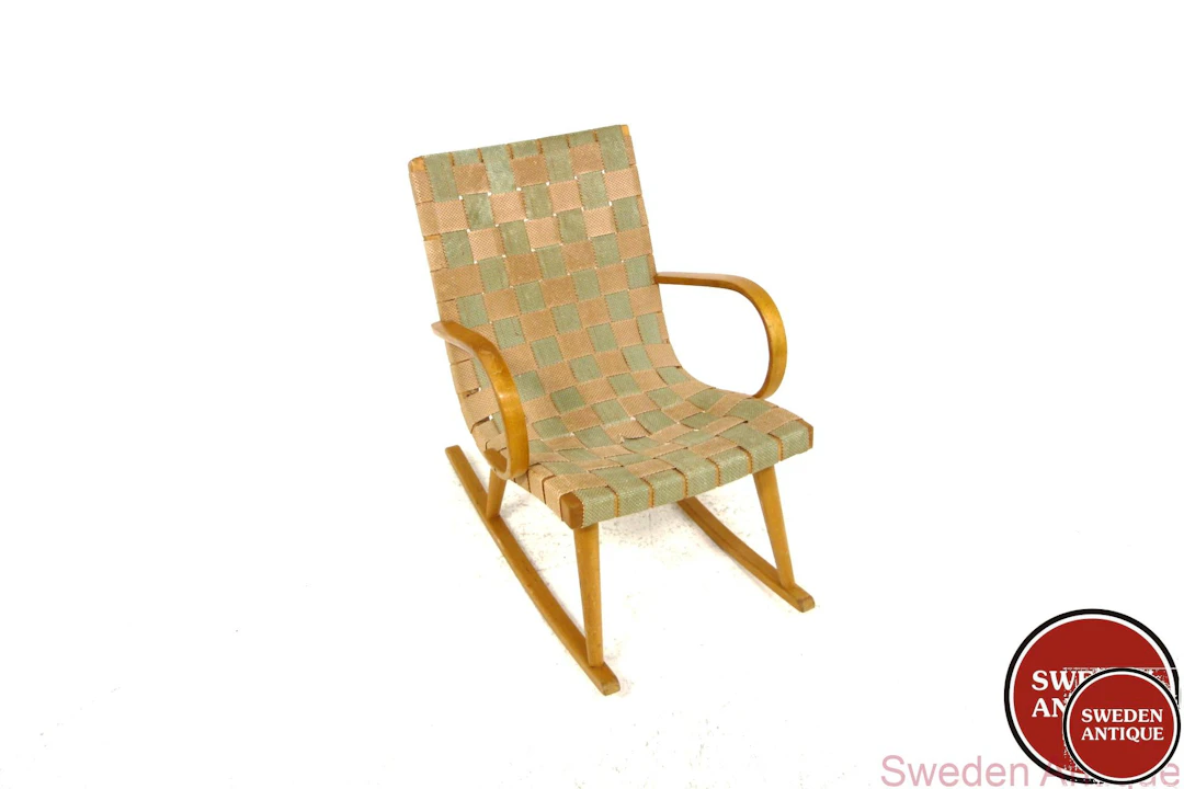 Rocking chair 1950s Swe. Beech