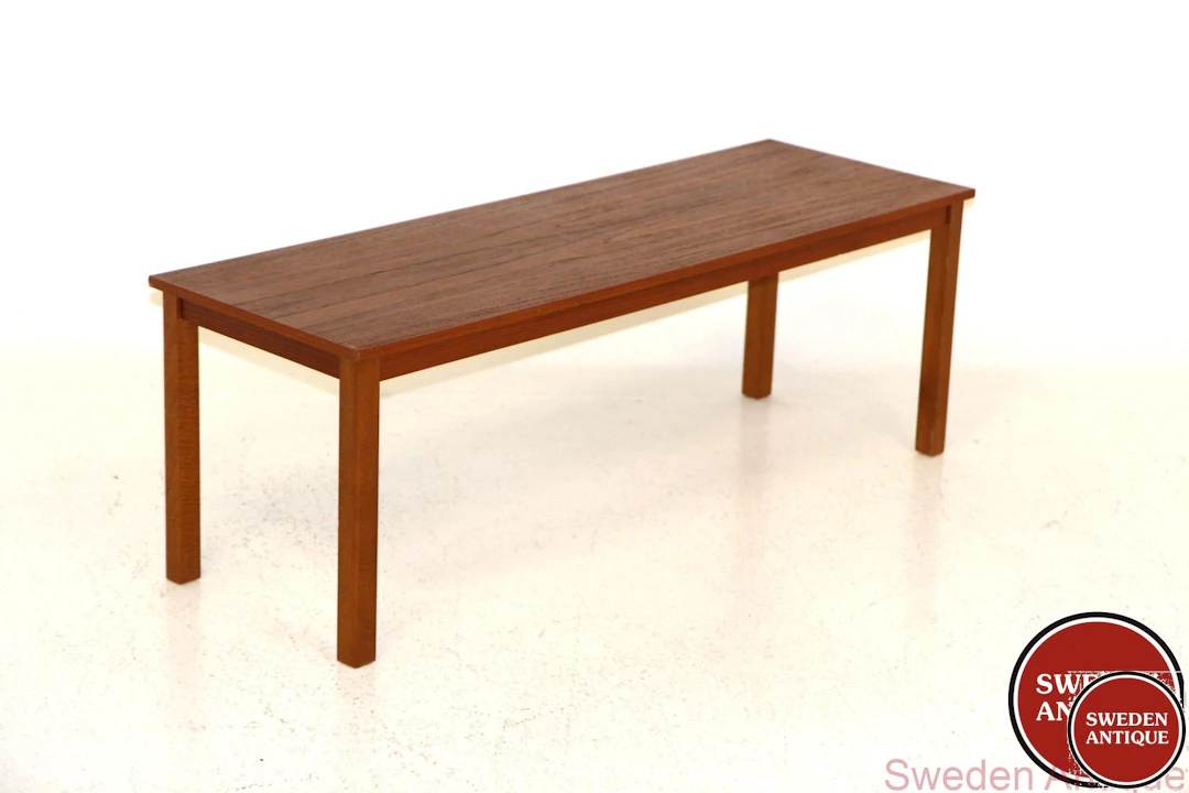 Bench 1960s Swe. Teak Oak