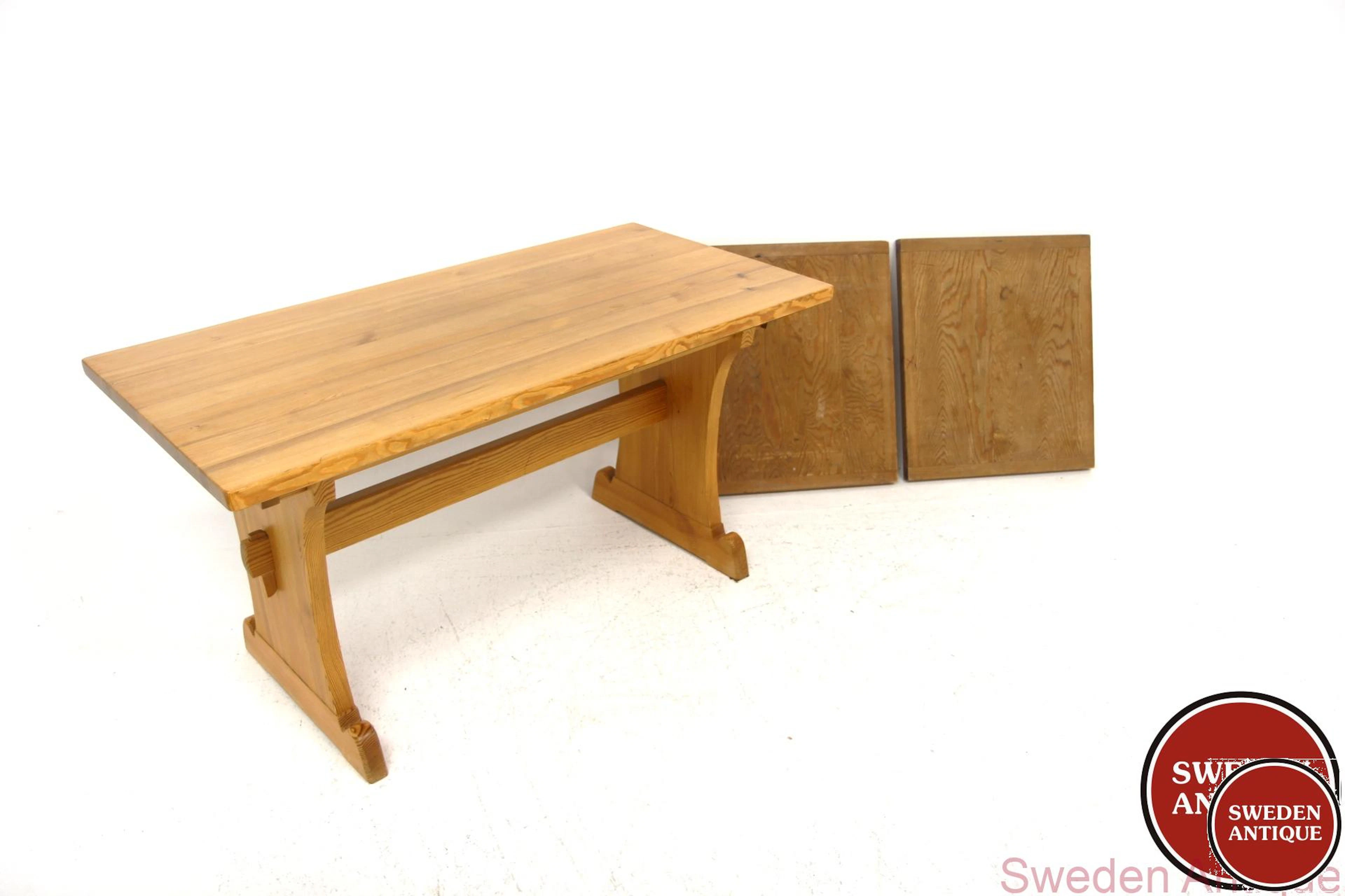 Rustic charm with timeless appeal: The 'Lovö' dining table by Nordiska
