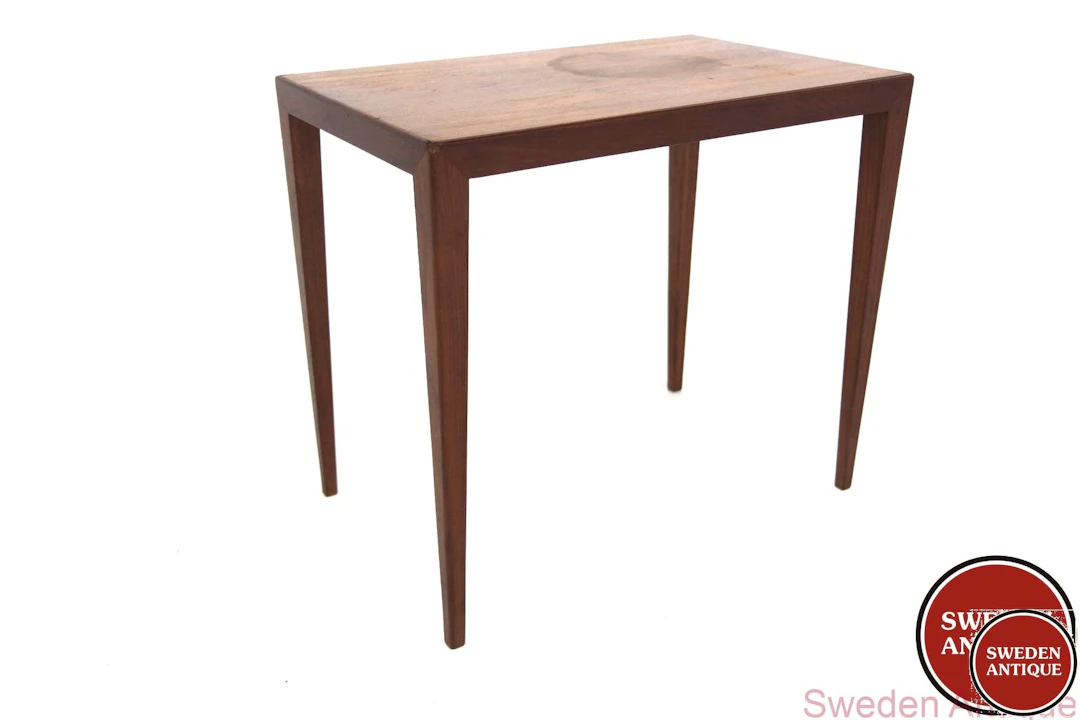 Side table "Model 34A" Severin Hansen for Haslev Møbelfabrik 1950s Swe. Teak