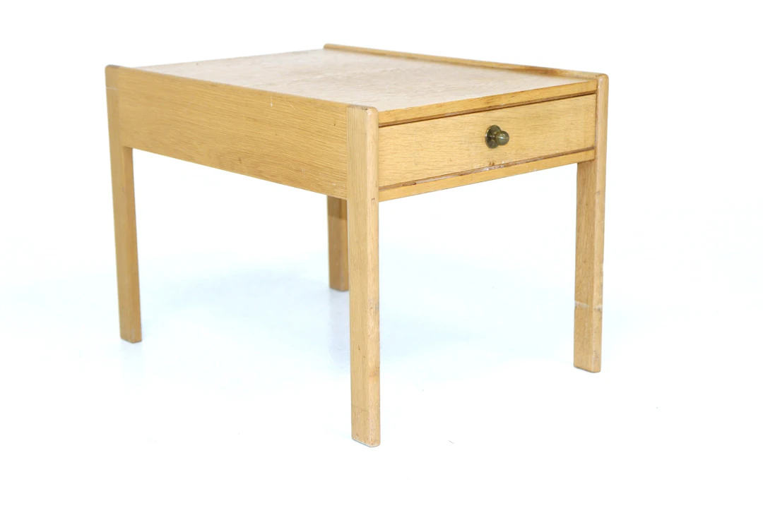 Bedside table 1960s Swe. Oak