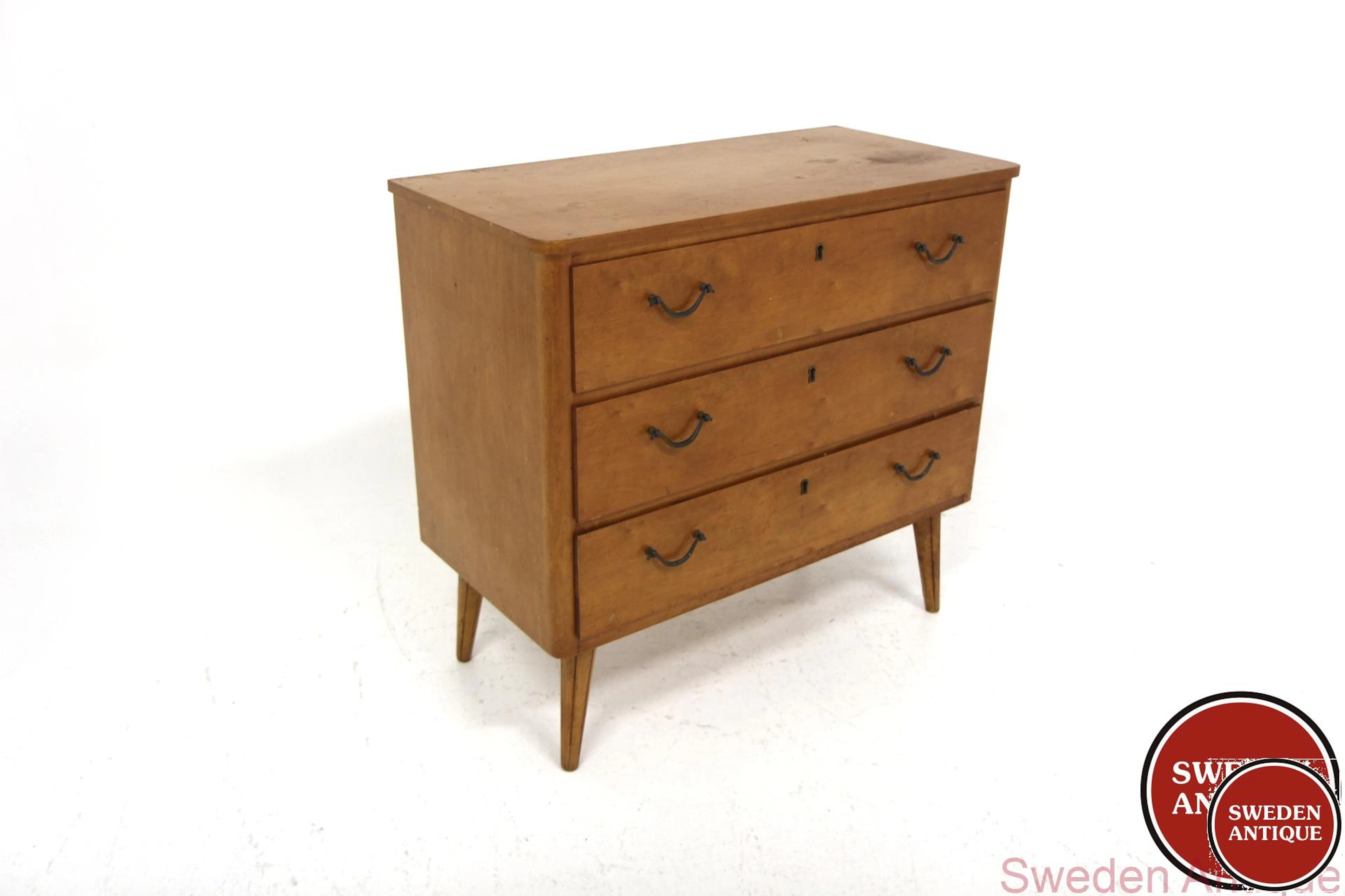 Chest of drawers Swedish Modern Year: 1940s Origin: Swe. Material: