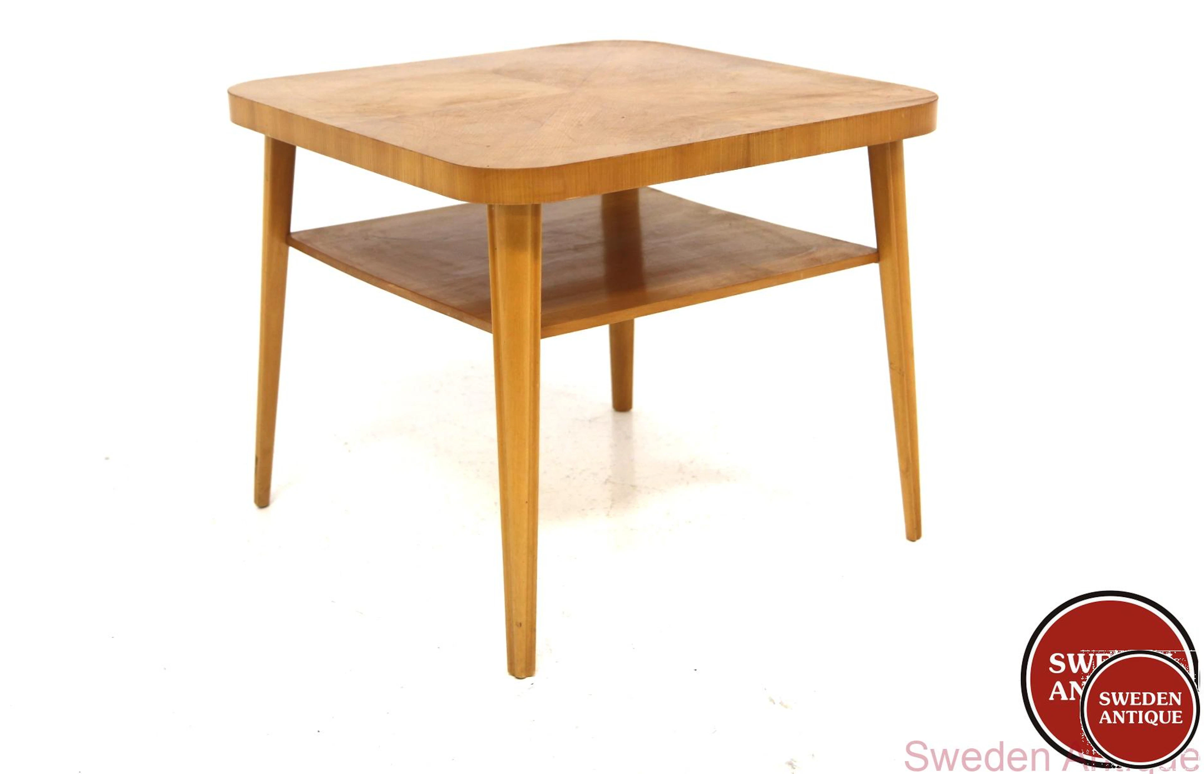 Coffee table Swedish Modern Year: 1930s Origin: Swe. Material: Elm