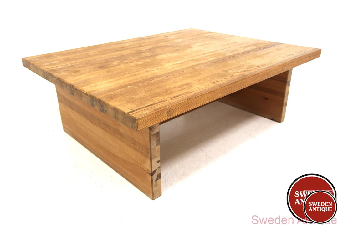 Coffee table 1970s Swe. Pine