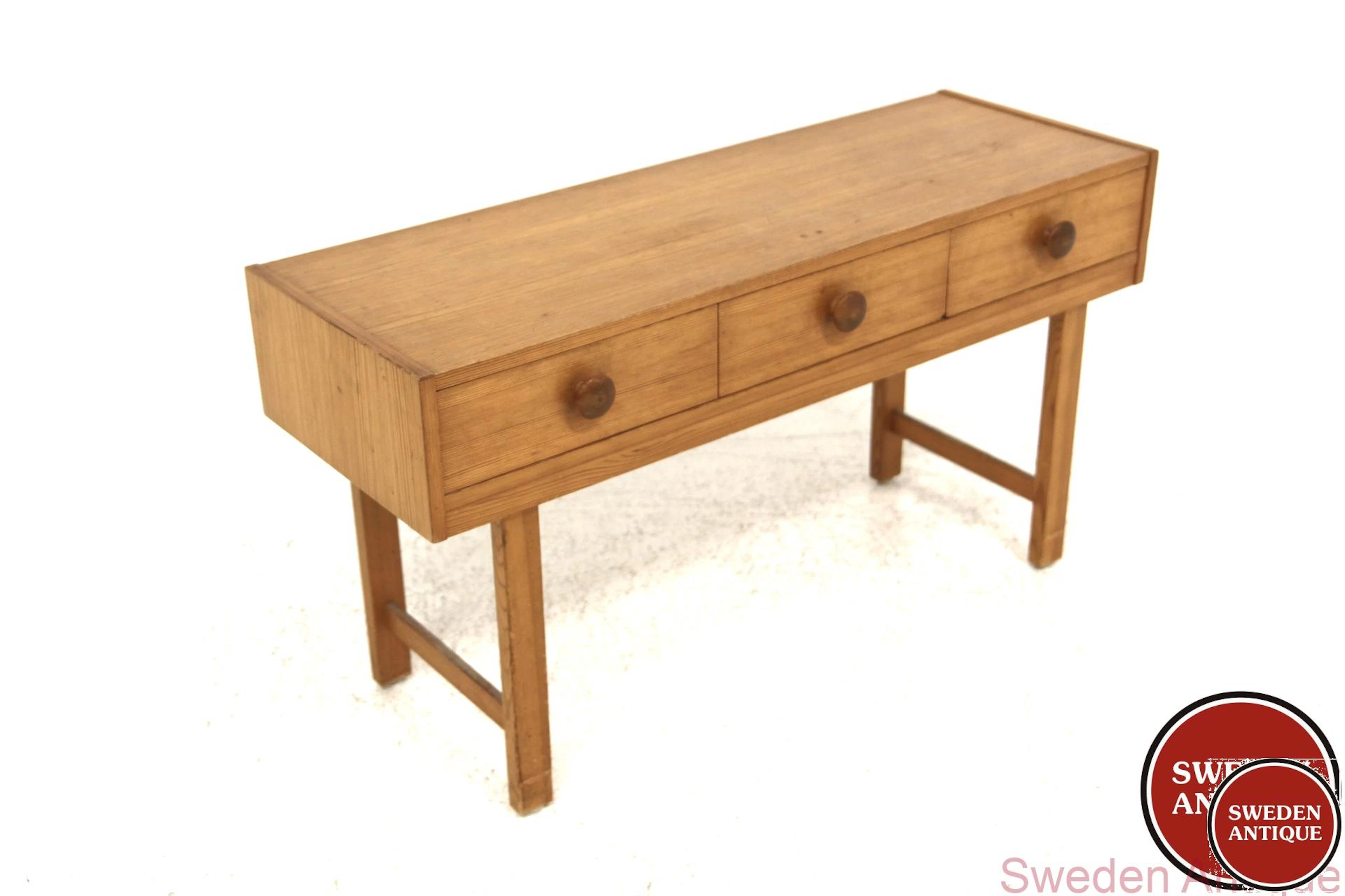 Chest of drawers 1970s Swe. Pine
