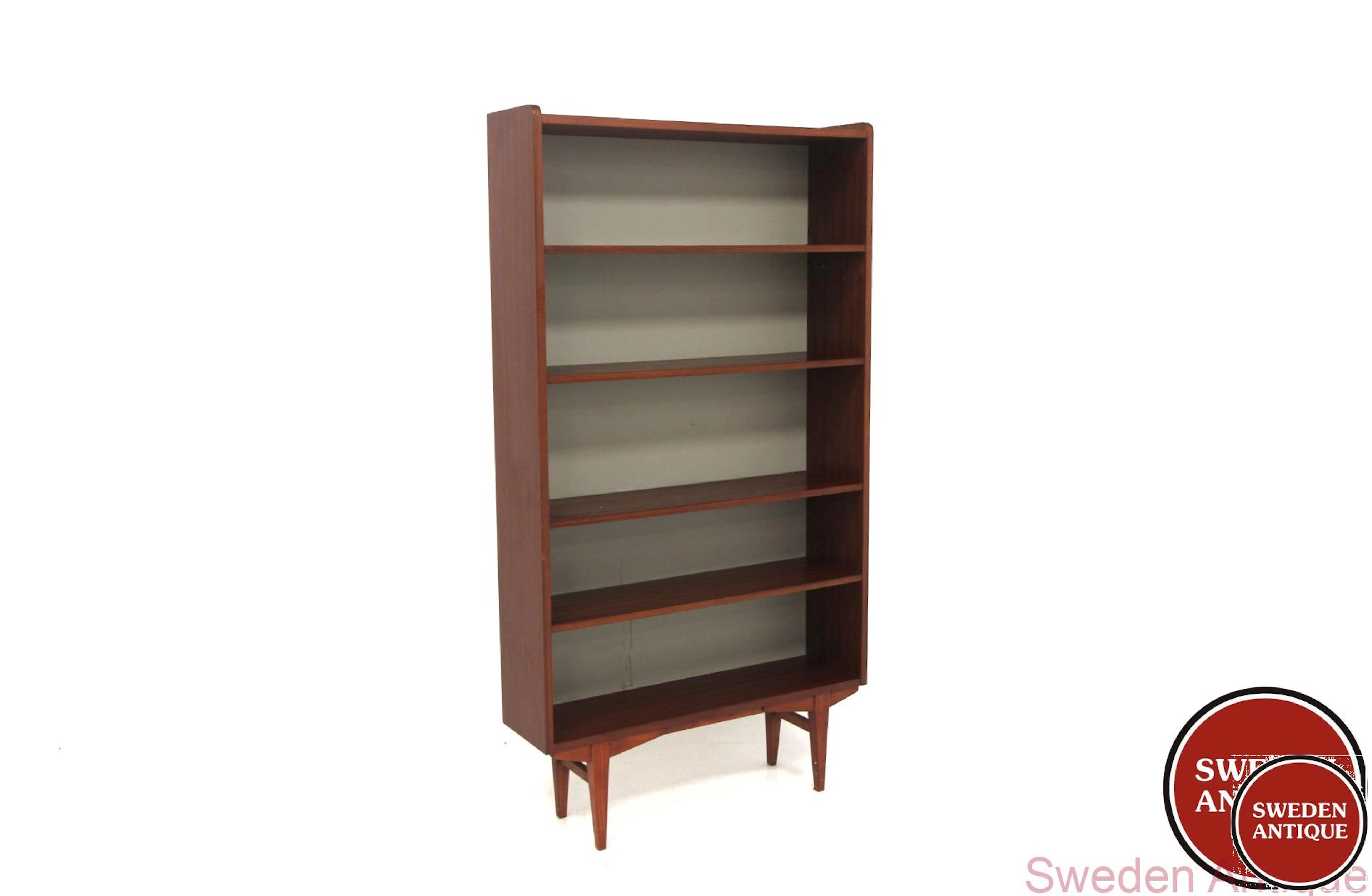 Bookshelf Year: 1960s Origin: Swe. Material: Mahogany Beech W: 90cm