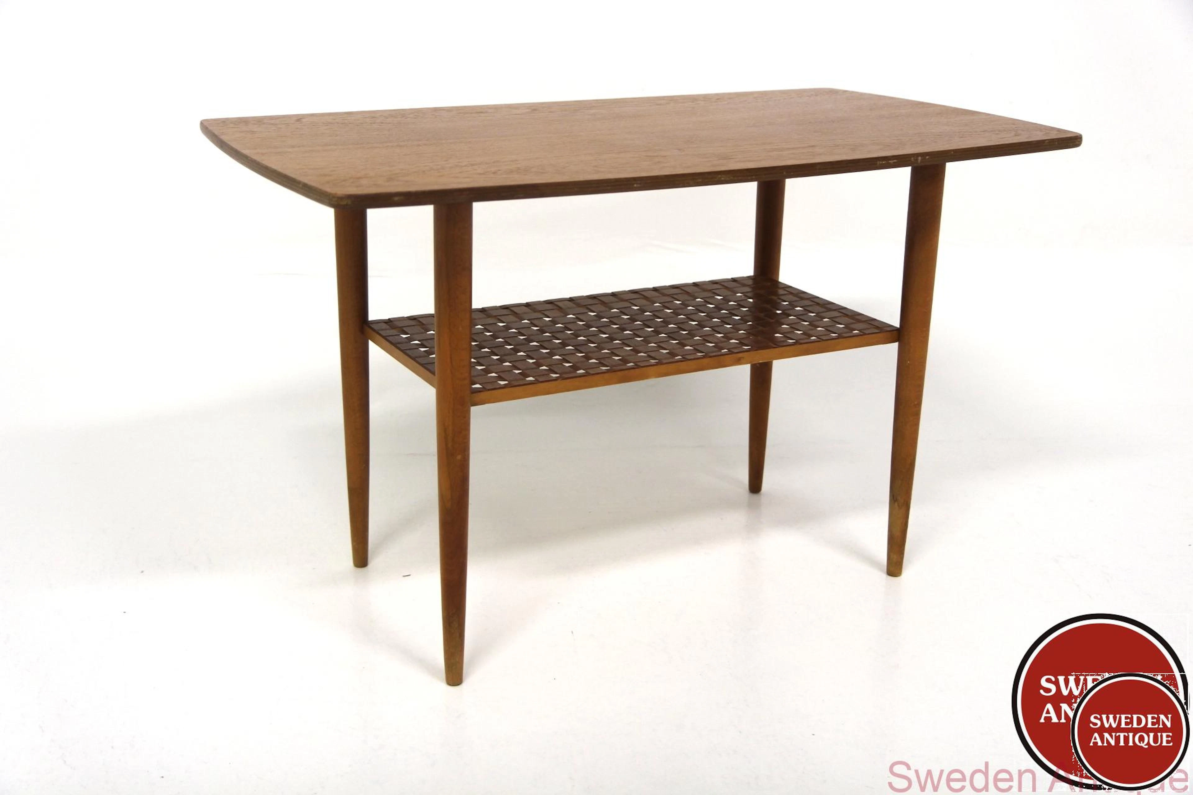 Coffee table Year: 1950s Origin: Swe. Material: Teak Beech W: 92cm