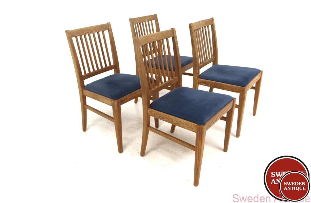 4 Chairs 1960s Swe. Pine