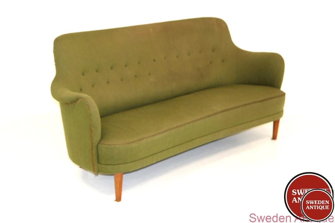 3-seat sofa Samsas Carl Malmsten for O.H. Sjögren, Tranås Year: 1960s