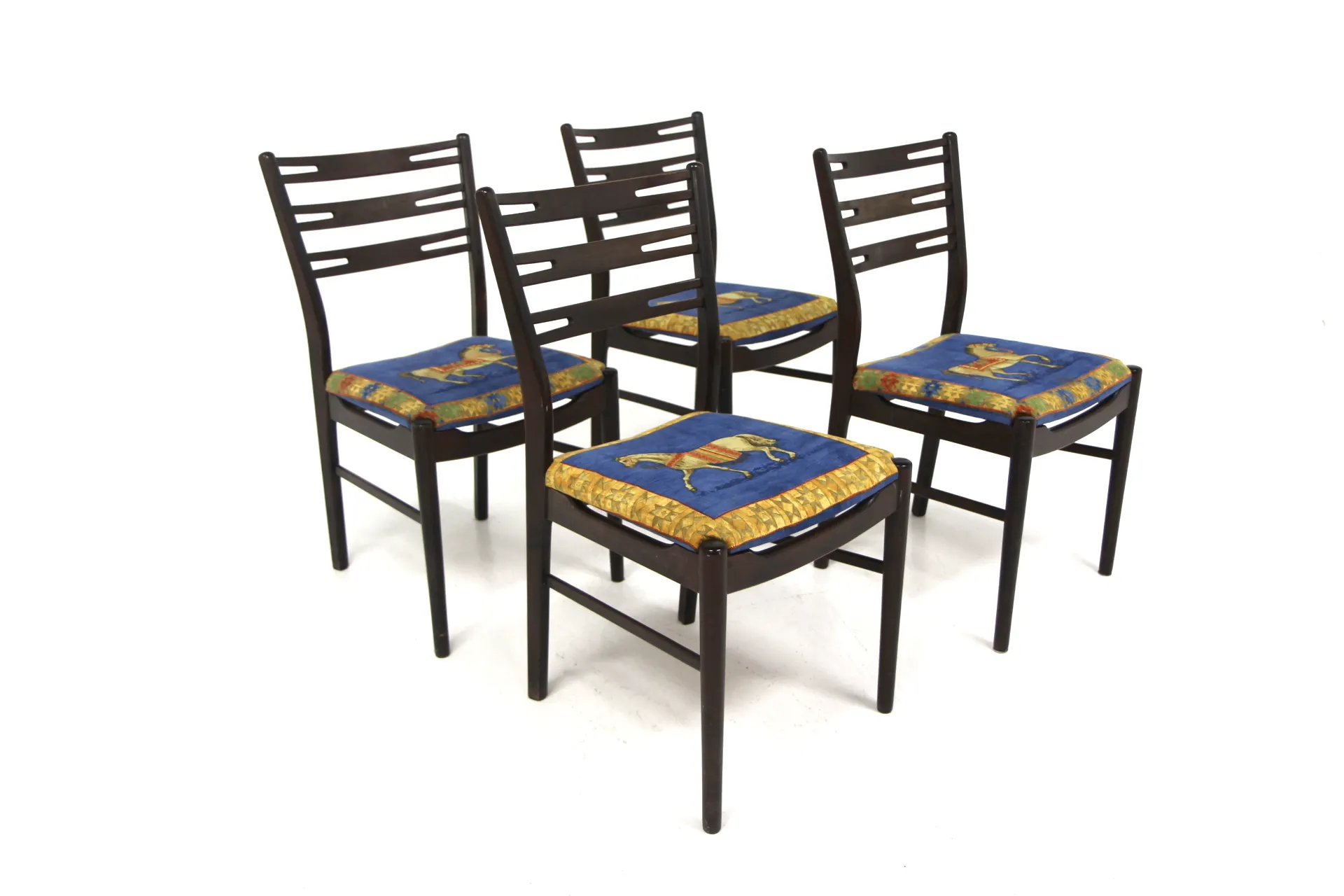 4Pcs Chairs Jonas Möbel-IKEA, Älmhult Year: 1960s Origin: Swe. Material: