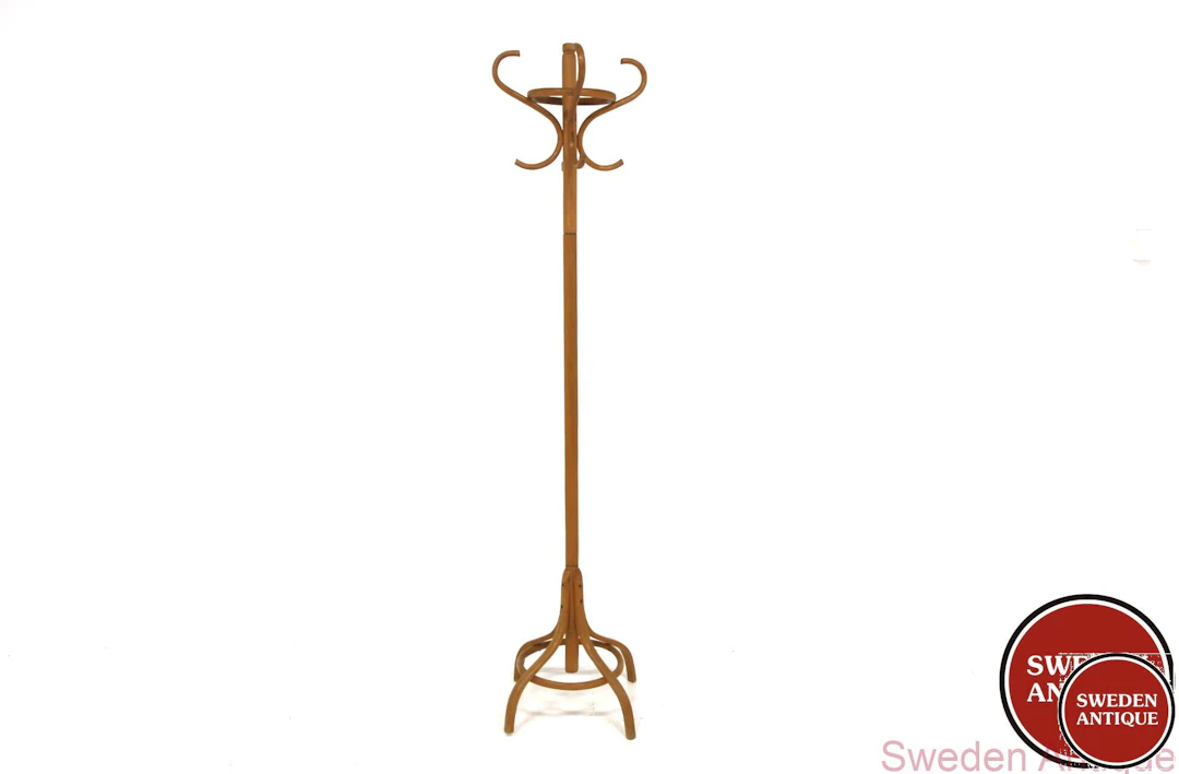 Coat Hanger Year: 1970s Origin: Swe. Material: Beech W: 36cm D: 36cm H: 181cm
