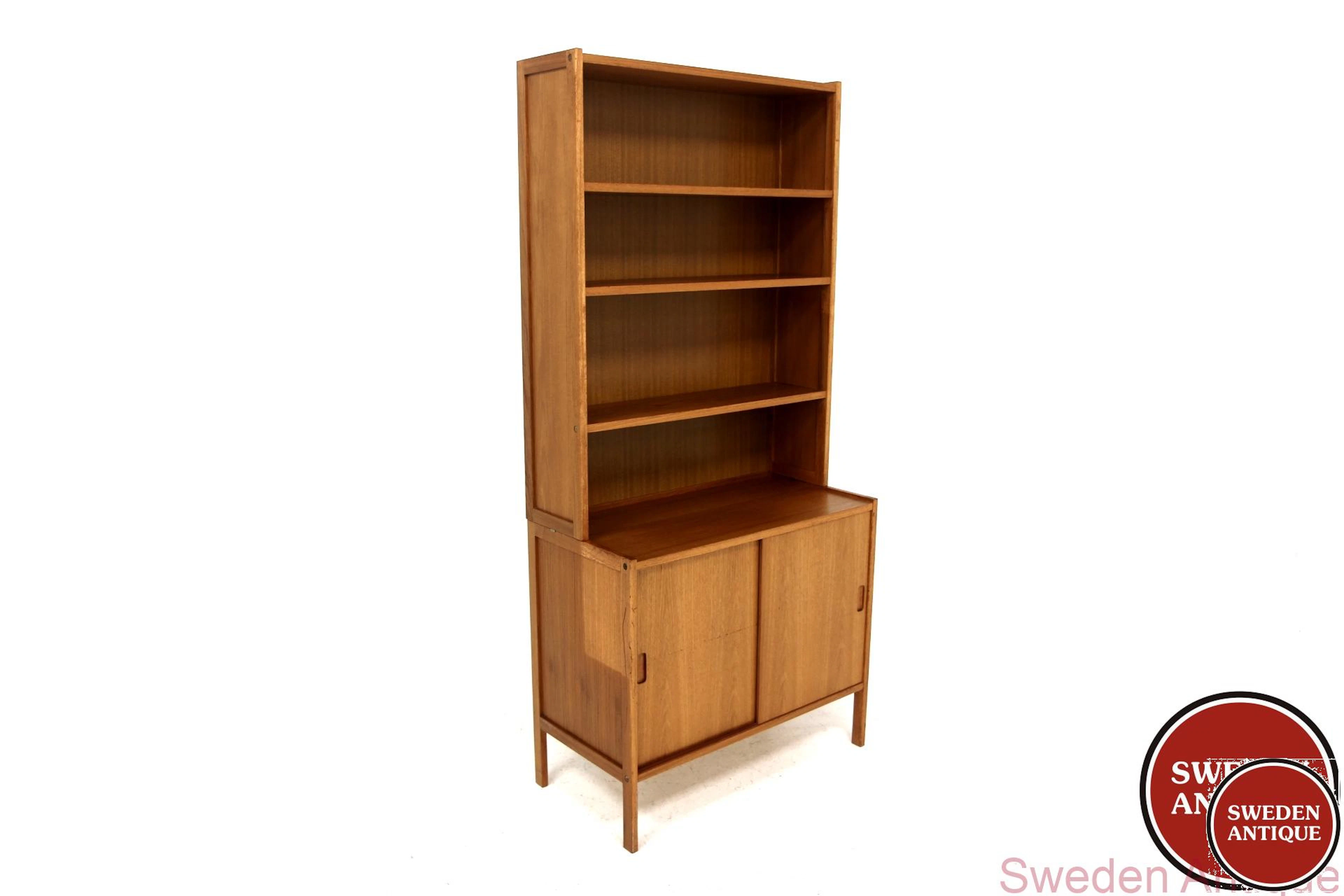 Bookshelf 1950s Swe. Teak