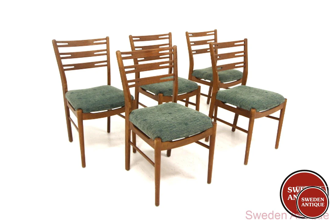 5Pcs Chairs Della Möbel-IKÉA, Älmhult Year: 1960s Origin: Swe. Material: