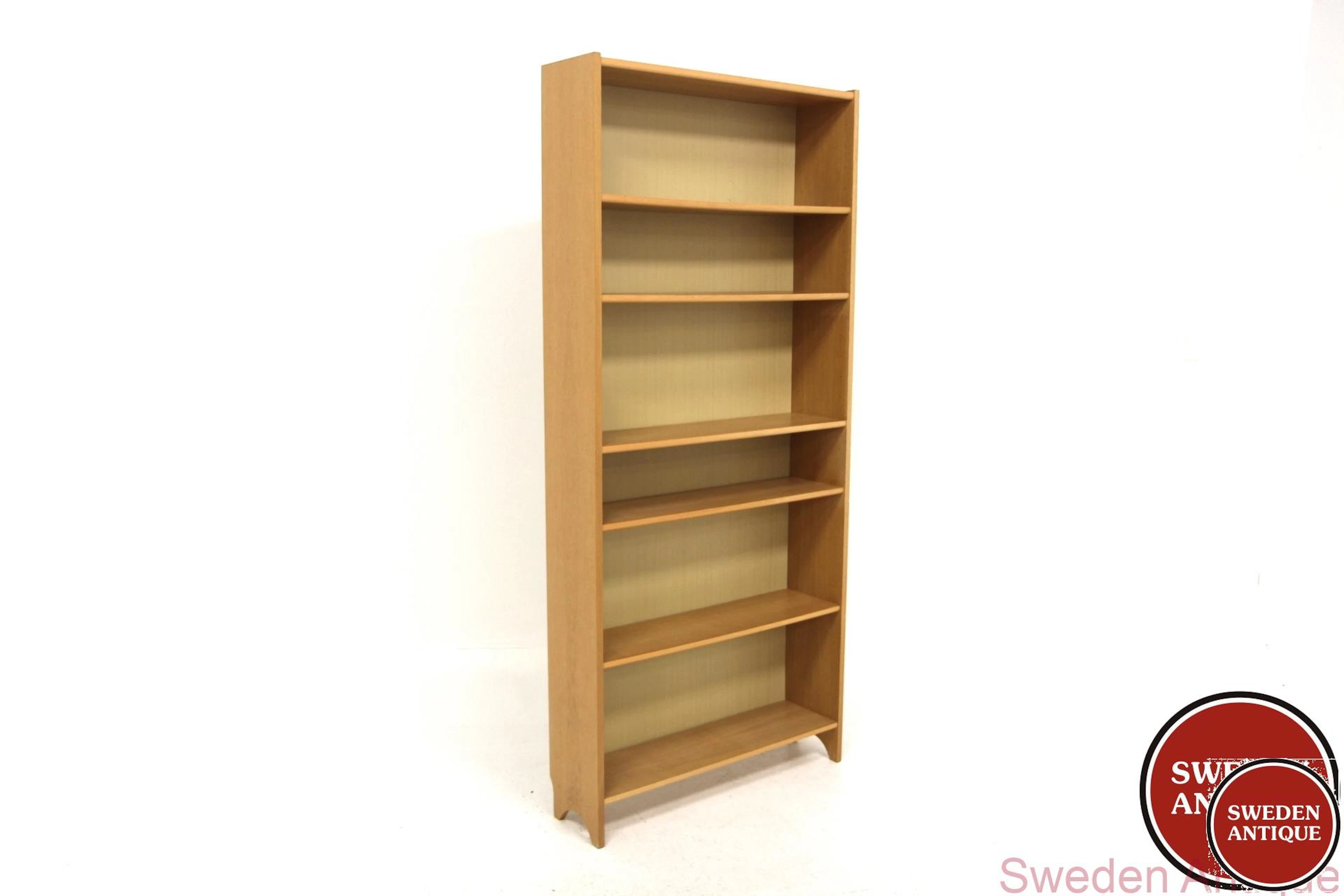 Bookshelf 1970s Swe. Oak
