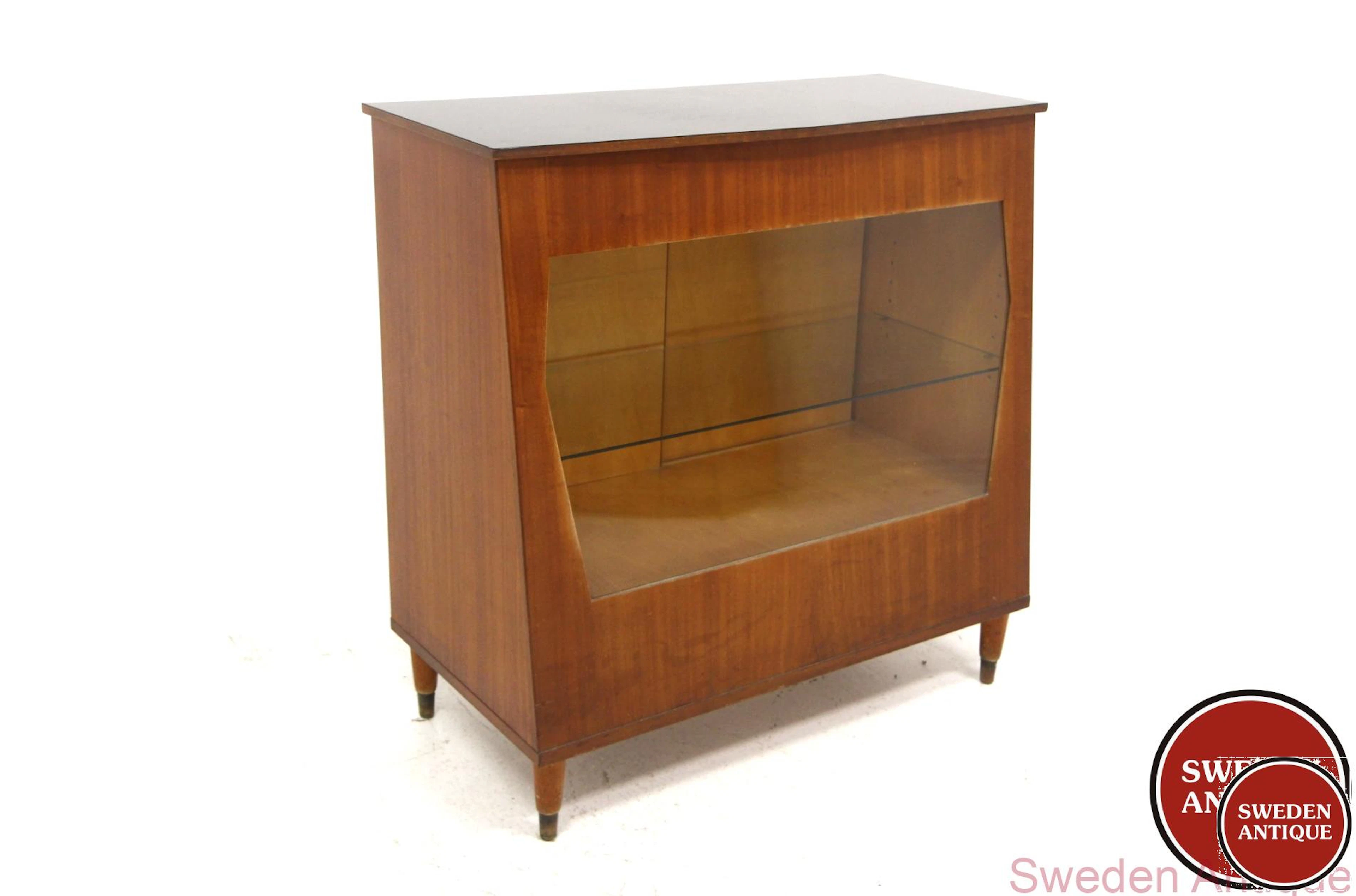 Display Counter Year: 1950s Origin: Swe. Material: Mahogany Beech