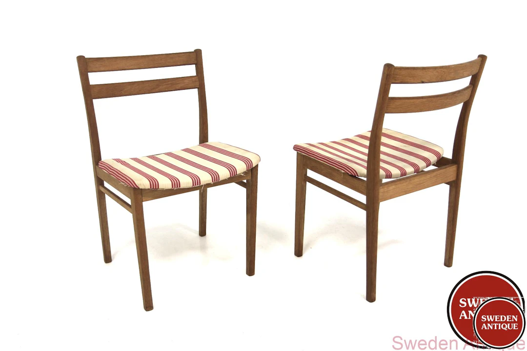 2Pcs Chairs Henry Rosengren Hansen for Brande Mobelindustri Year: