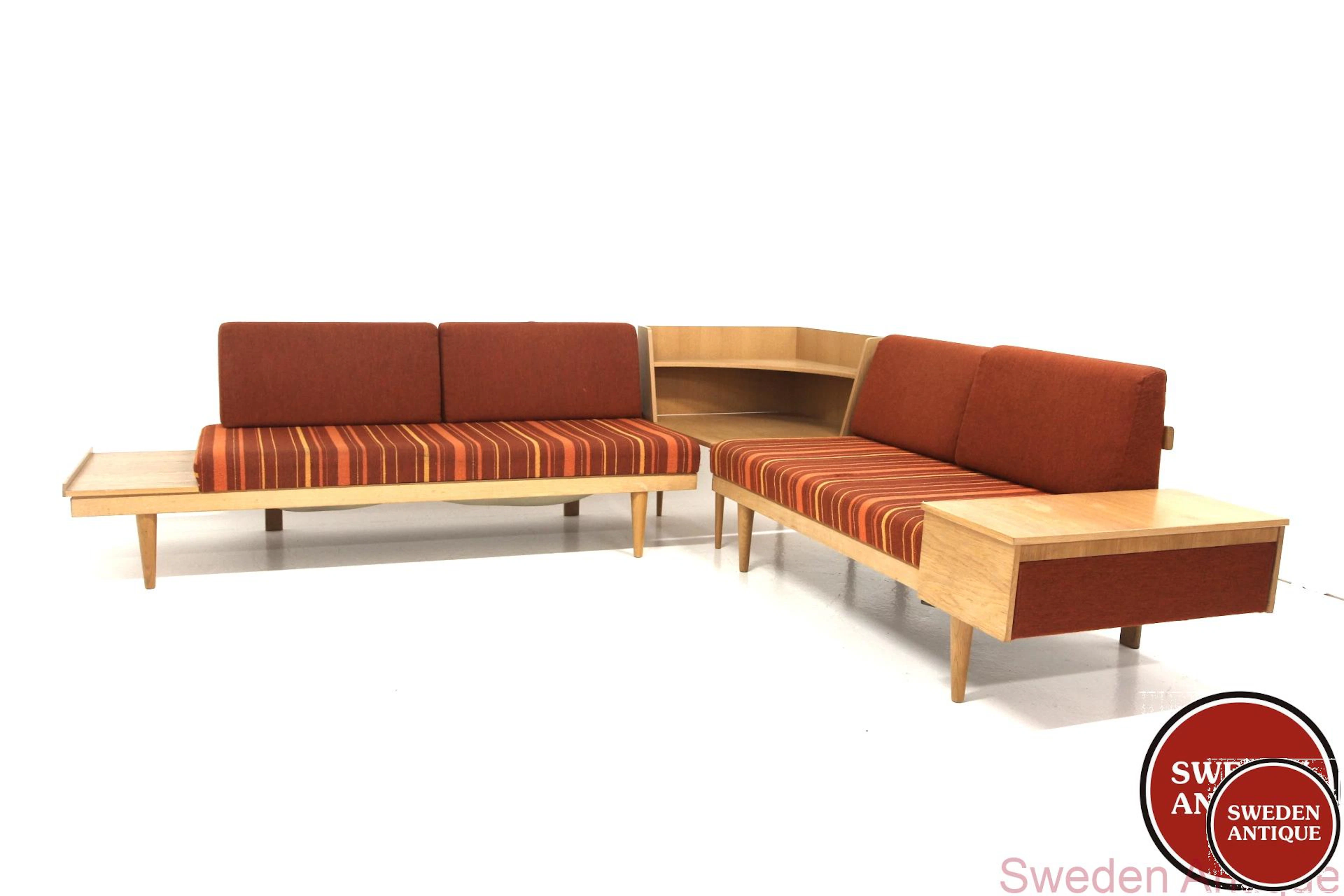 3Pcs 2 daybeds + Sidetable Haldor Vik & Ingmar Relling for Ekornäs