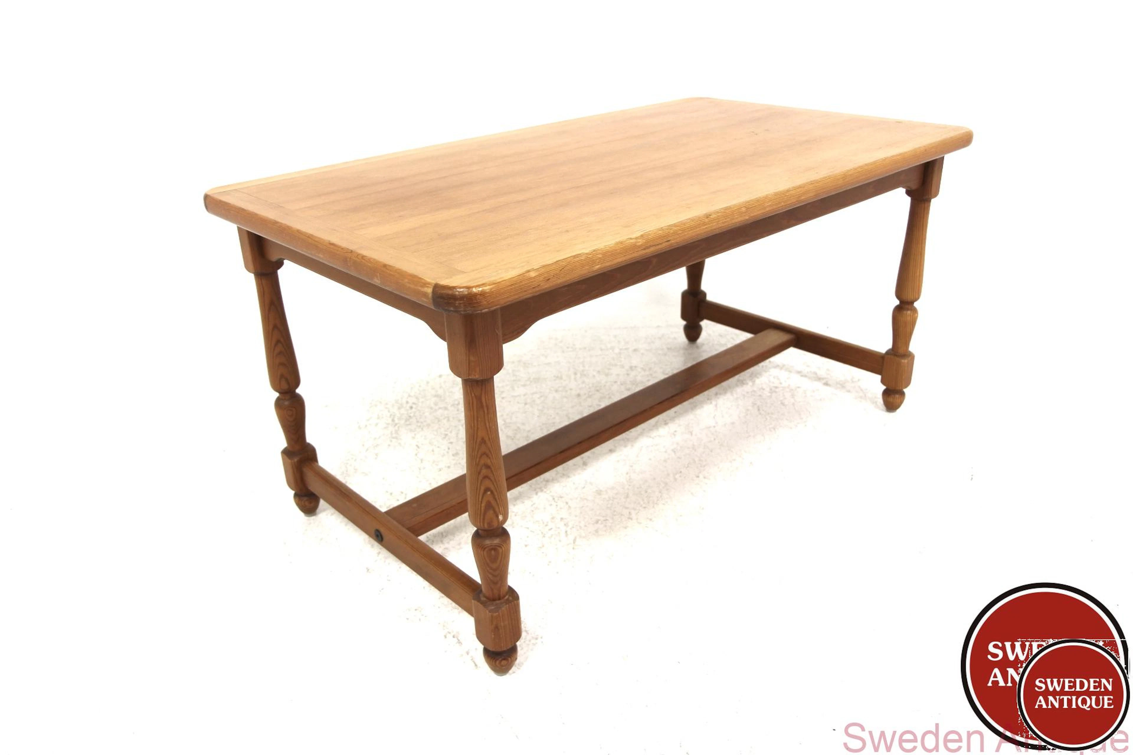 Coffee table Göperts Möbler 1960s Swe. Pine