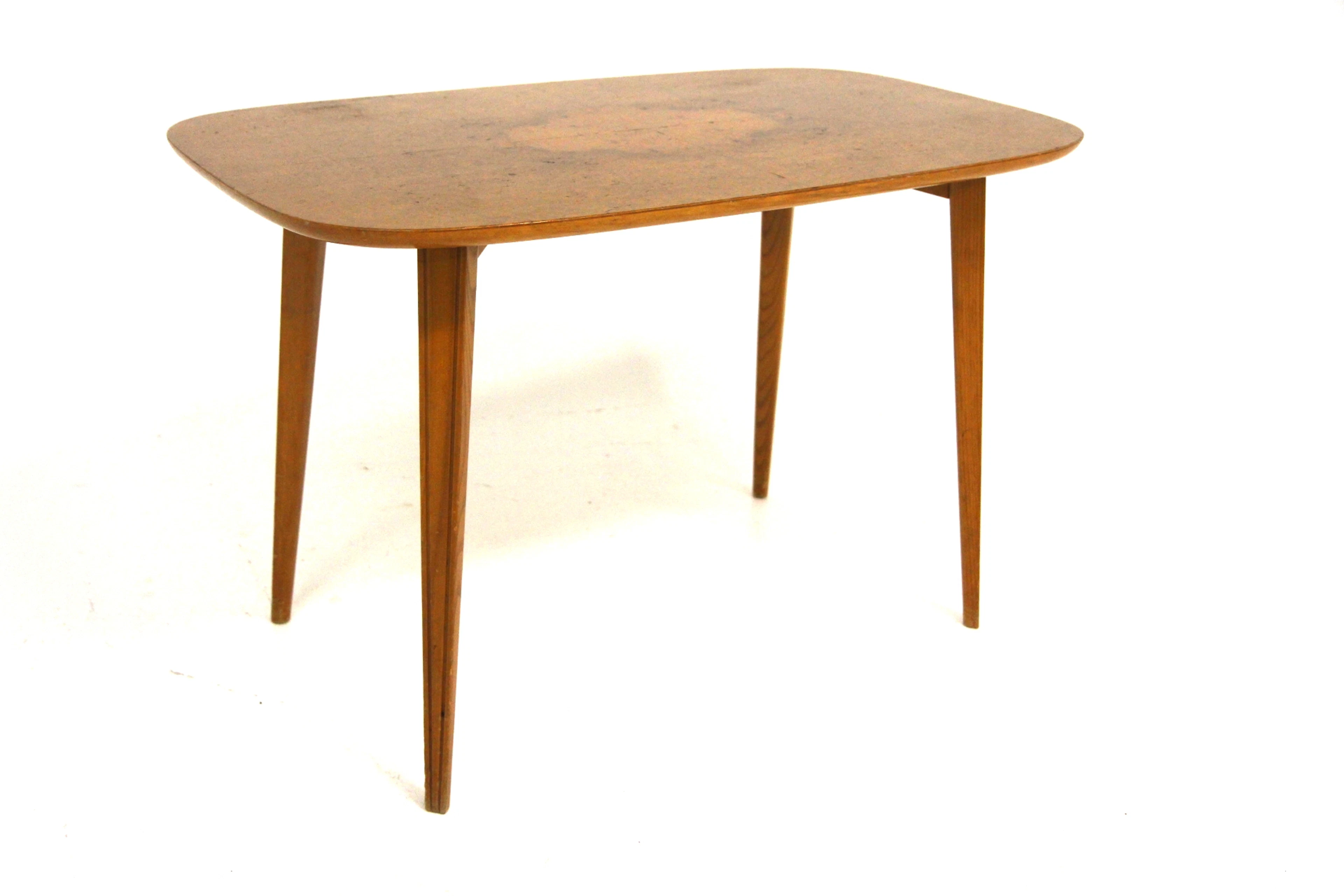 Coffee table Swedish Modern Year: 1930s Origin: Swe. Material: Elm