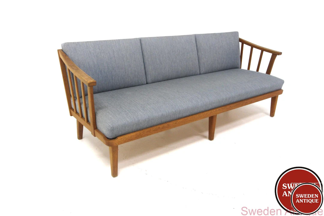 3-seat sofa Visingsö Carl Malmsten for O.H. Sjögren, Tranås Year: