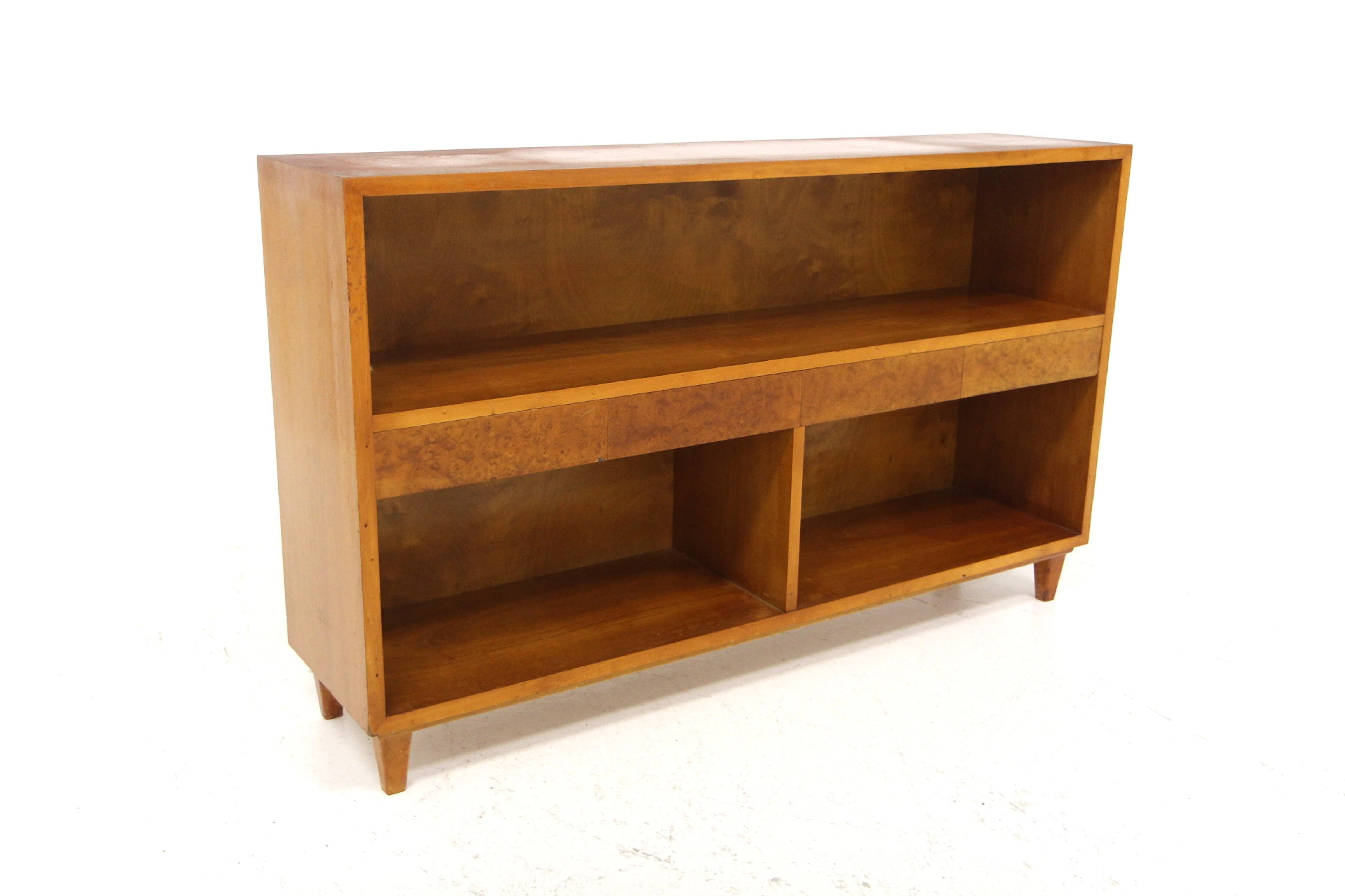 Bookshelf Swedish Modern Year: 1930a Origin: Swe. Material: Mahogany