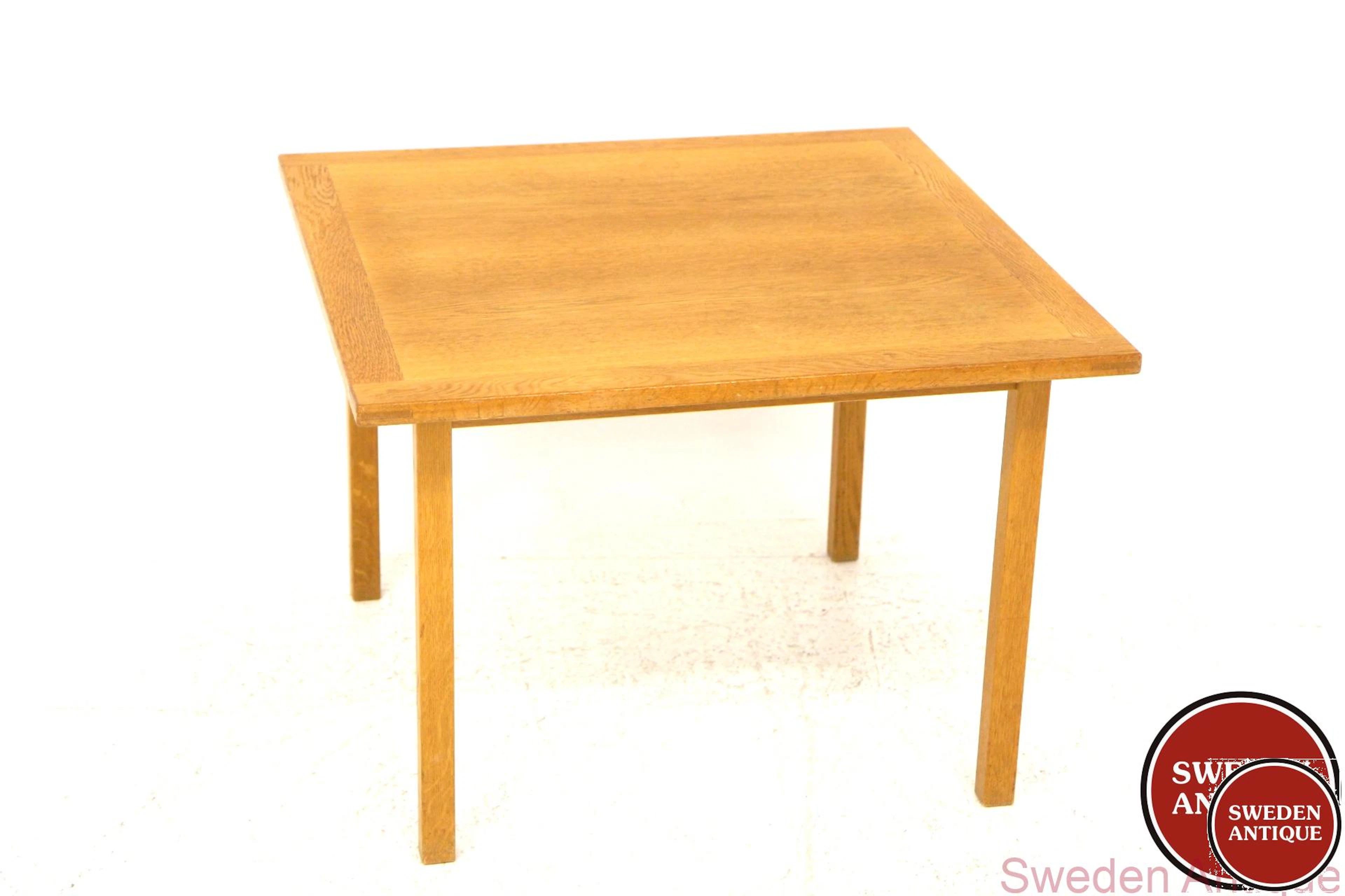 Coffee table Bertil Fridhagen for Bodafors 1960s Swe. Oak
