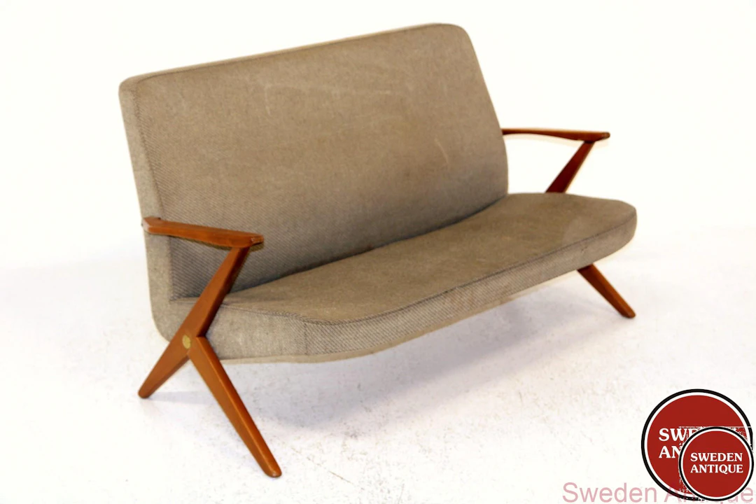 2-seat sofa Bengt Ruda for NK, Nordiska Kompaniet. Year: 1950s Origin: