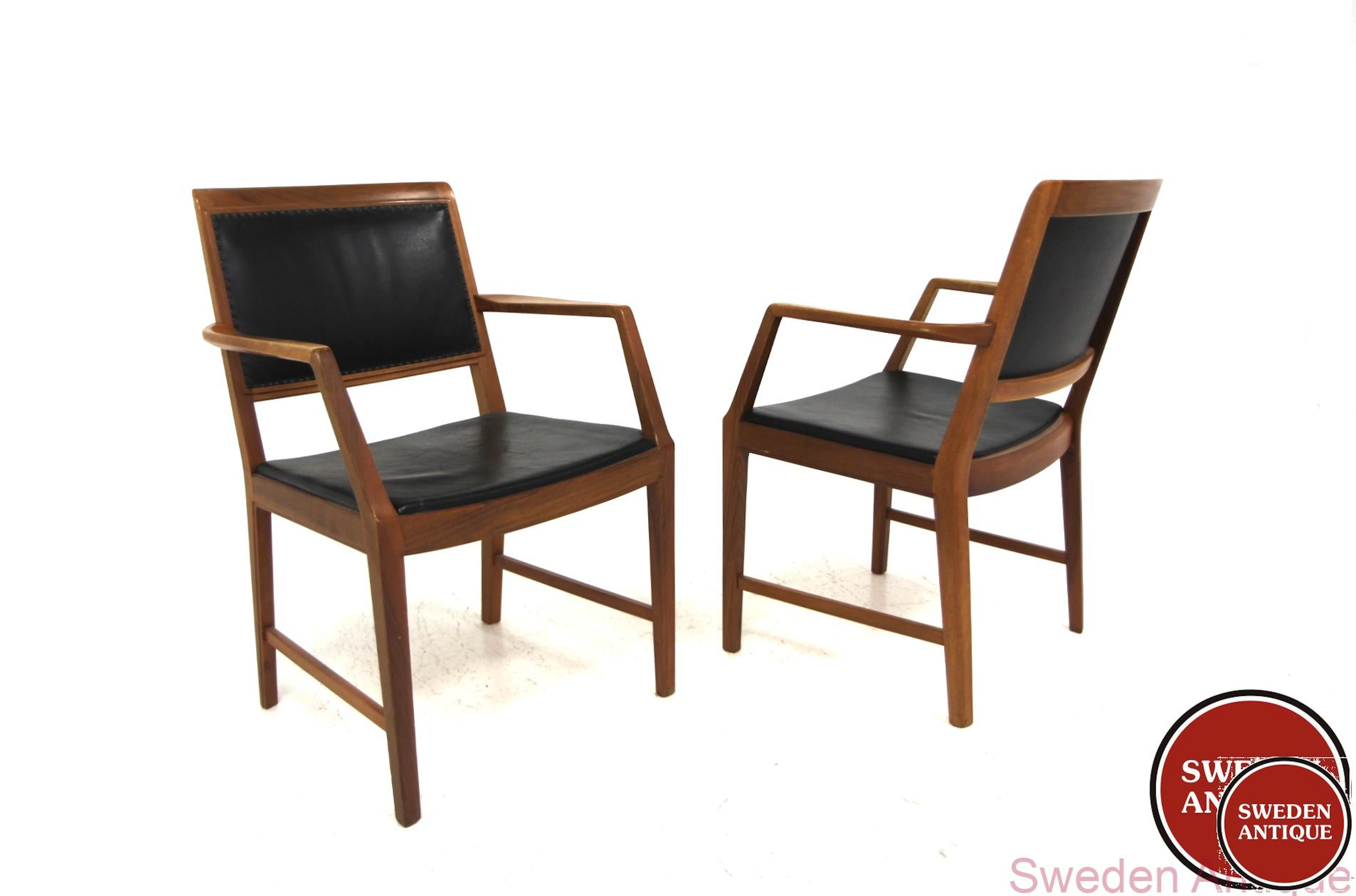 2Pcs Armchairs Facett 4-133 Bertil Fridhagen for Bodafors Year: 1950s