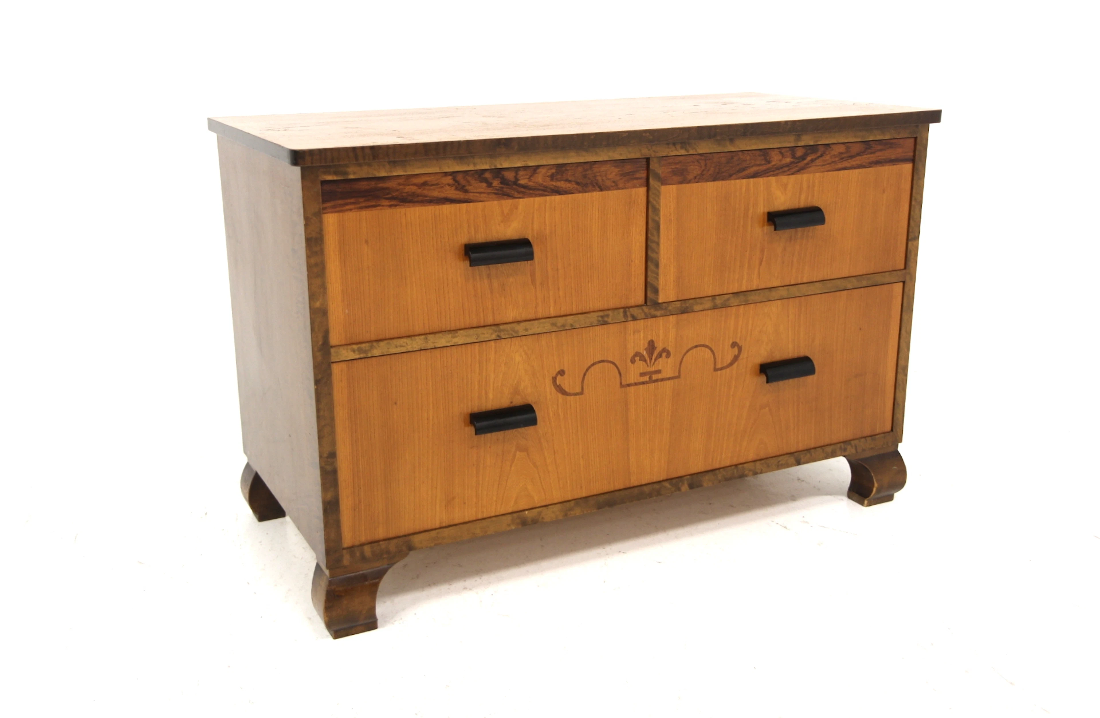 Chest of drawers Swedish Modern Year: 1930s Origin: Swe. Material: